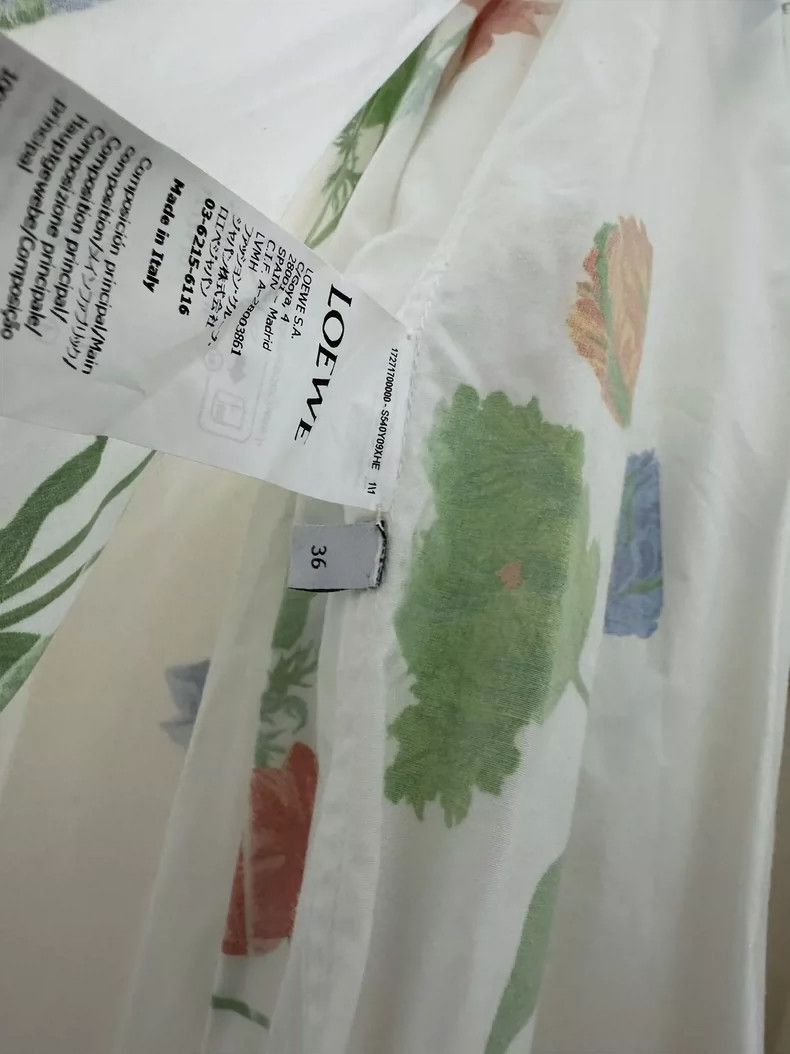 Loewe LOEWE Flower-trapezoidal dress Size XS / US 0-2 / IT 36-38 - 4 Thumbnail