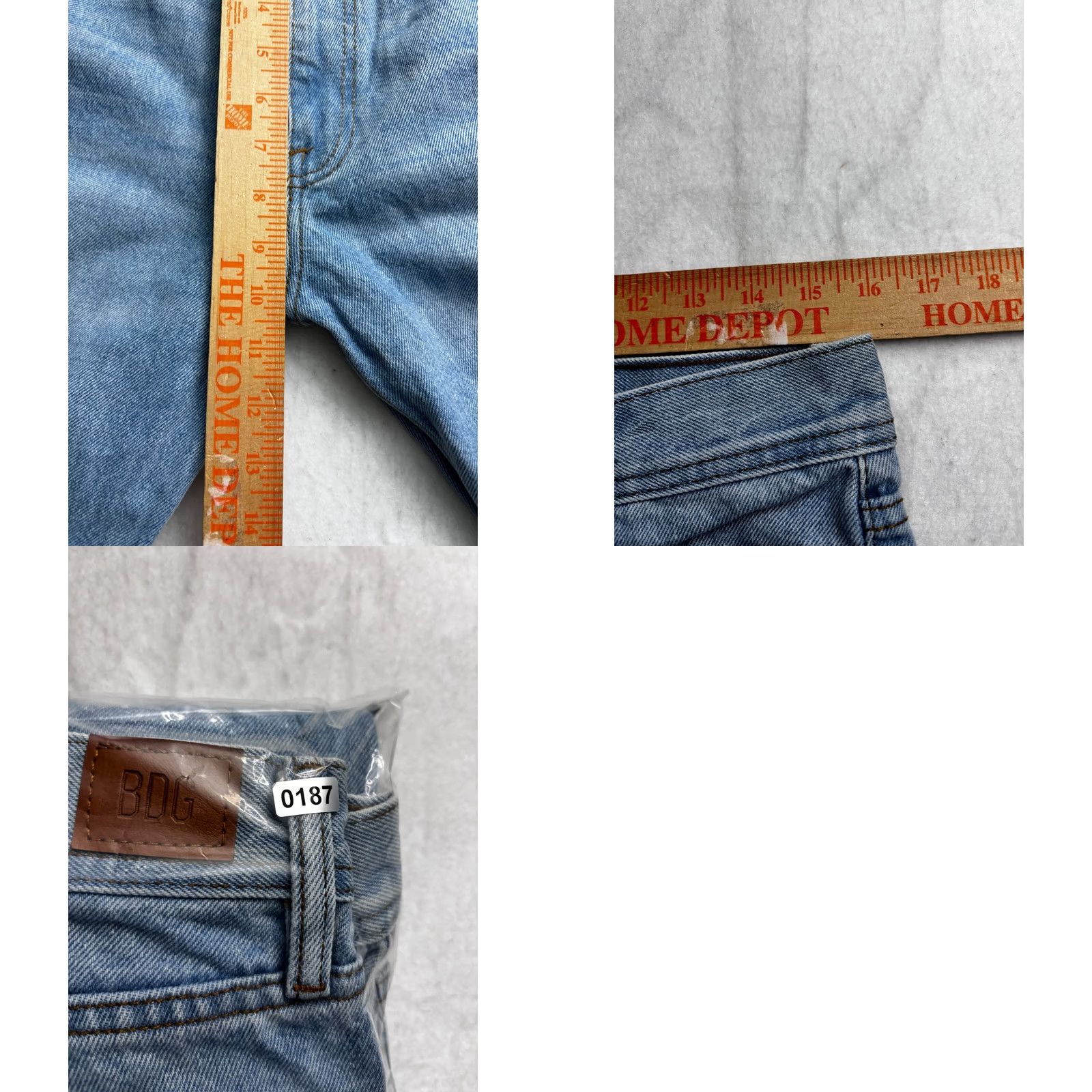 Bdg VINTAGE BDG Urban Outfitters Jeans Relaxed Fit Distressed Blue 30x32 (32x28.5) Adult Men Size US 30 / EU 46 - 8 Thumbnail