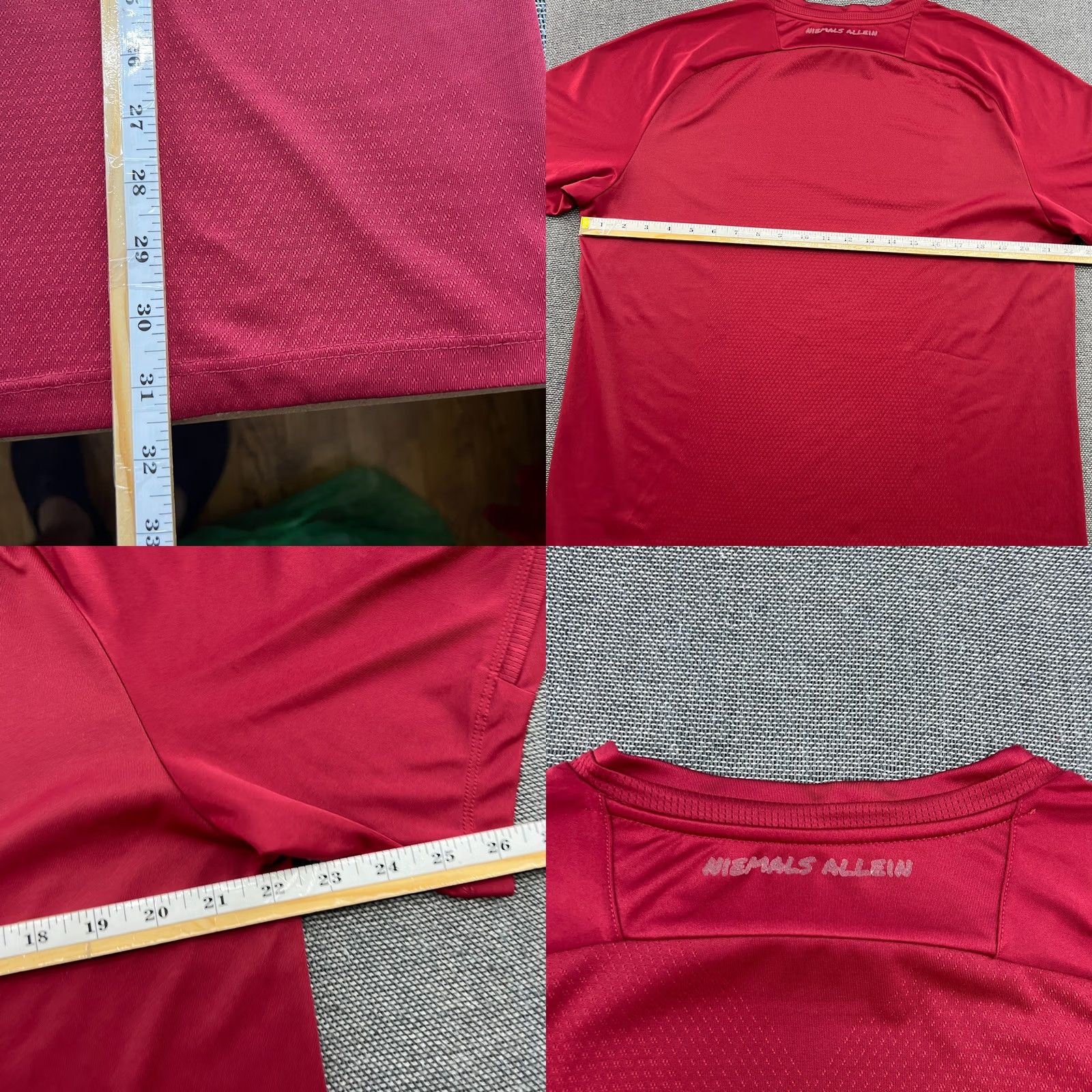 Vintage JAKO Hannover 2018 2019 Home Football Jersey Mens L Red Camiseta Shirts Man size L Athletic Jersey Quick Dry Moisture Wicking Football Sports Size US L / EU 52-54 / 3 - 9 Thumbnail