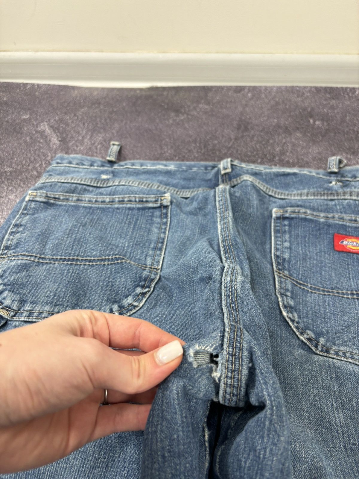 Dickies Vintage Dickies American Denim USA Blue Hype Baggy Jeans Size US 38 / EU 54 - 7 Thumbnail