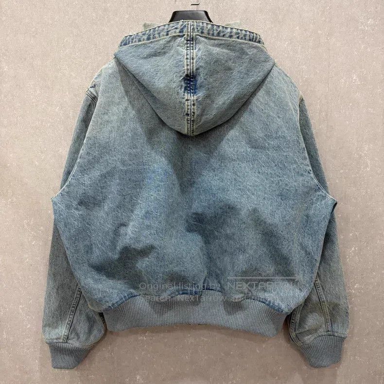 Louis Vuitton Louis Vuitton Pocket letter logo hooded denim jacket Size US M / EU 48-50 / 2 - 2 Thumbnail