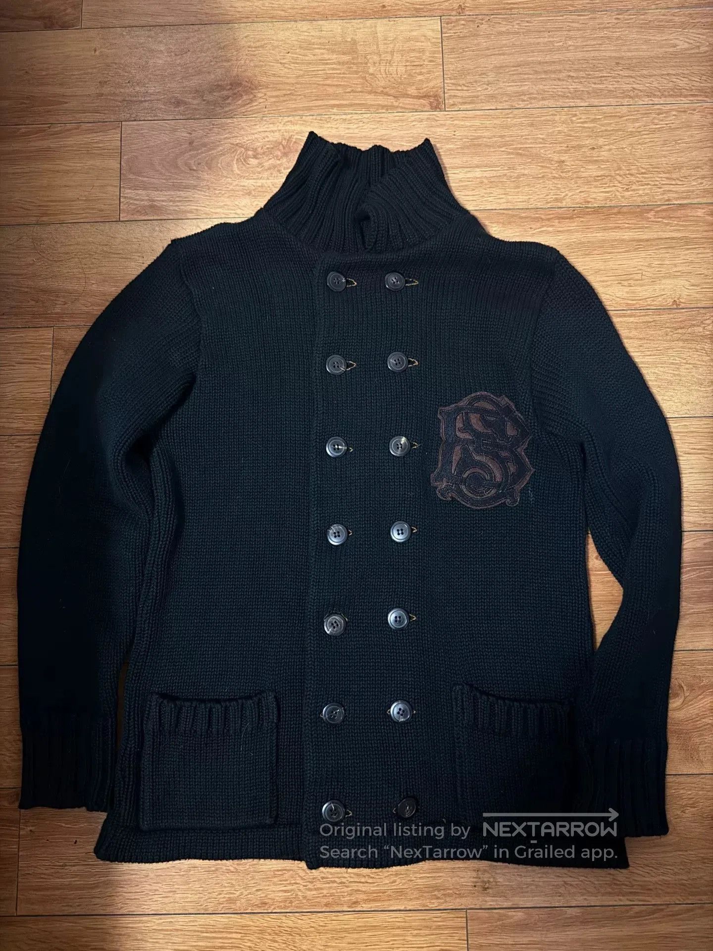BLACK SIGN Black Knitted Double. Size US M / EU 48-50 / 2 - 1 Thumbnail