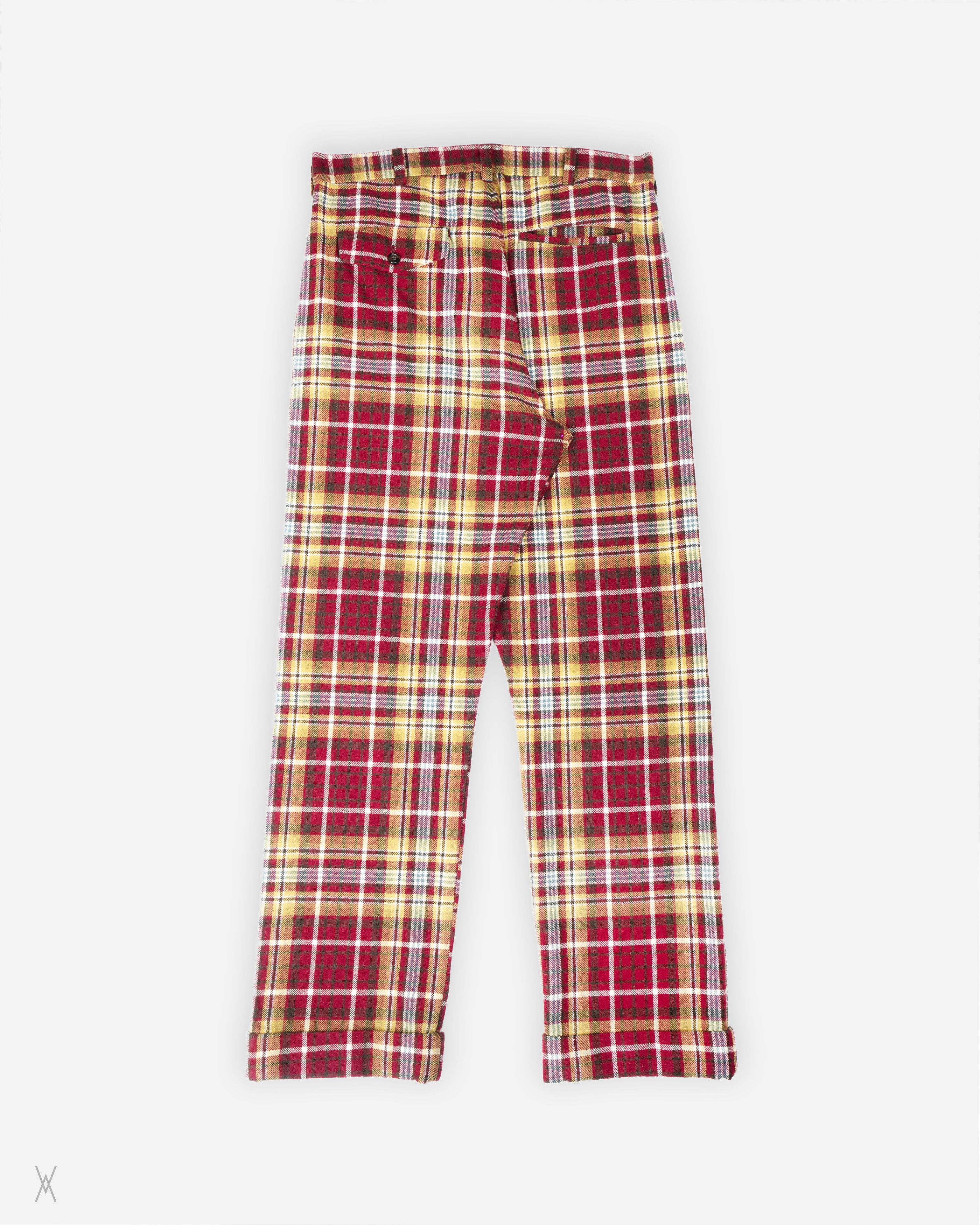 Comme des Garcons Homme Comme des Garçons Homme plaid trousers Size US 30 / EU 46 - 3 Thumbnail