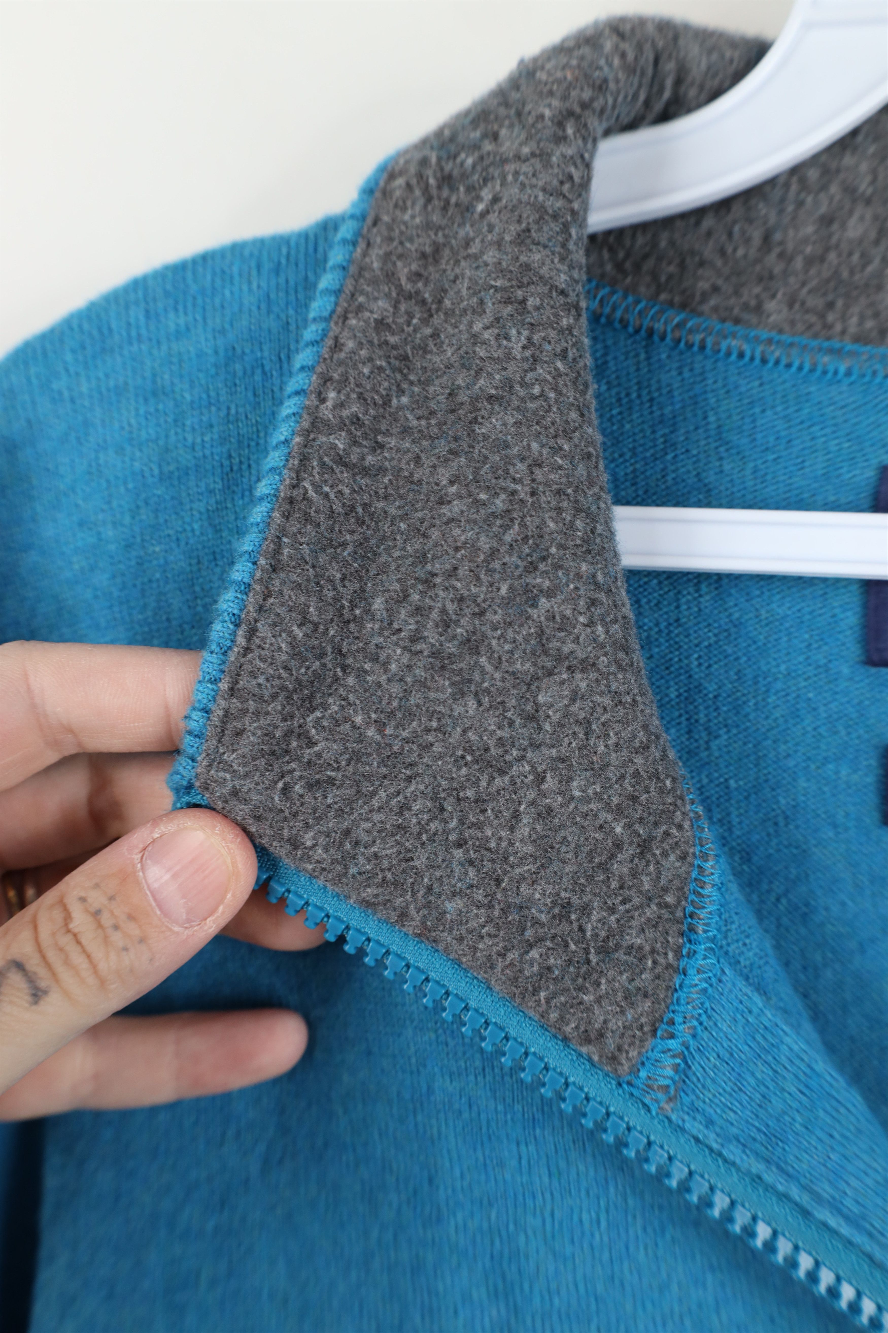 The North Face Vintage The North Face Wool Blend Knit Half Zip Sweater Size US L / EU 52-54 / 3 - 6 Thumbnail