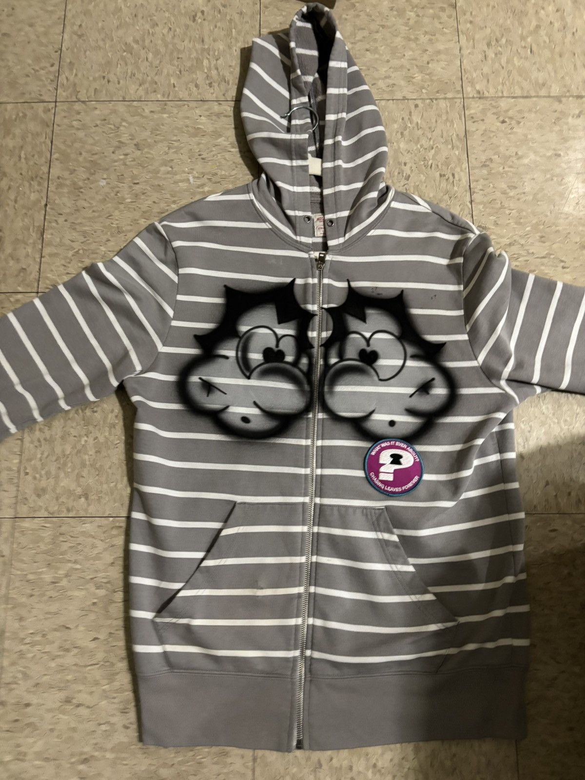 Other Settings.deprograming grey custom hoodie Size US S / EU 44-46 / 1 - 1 Thumbnail