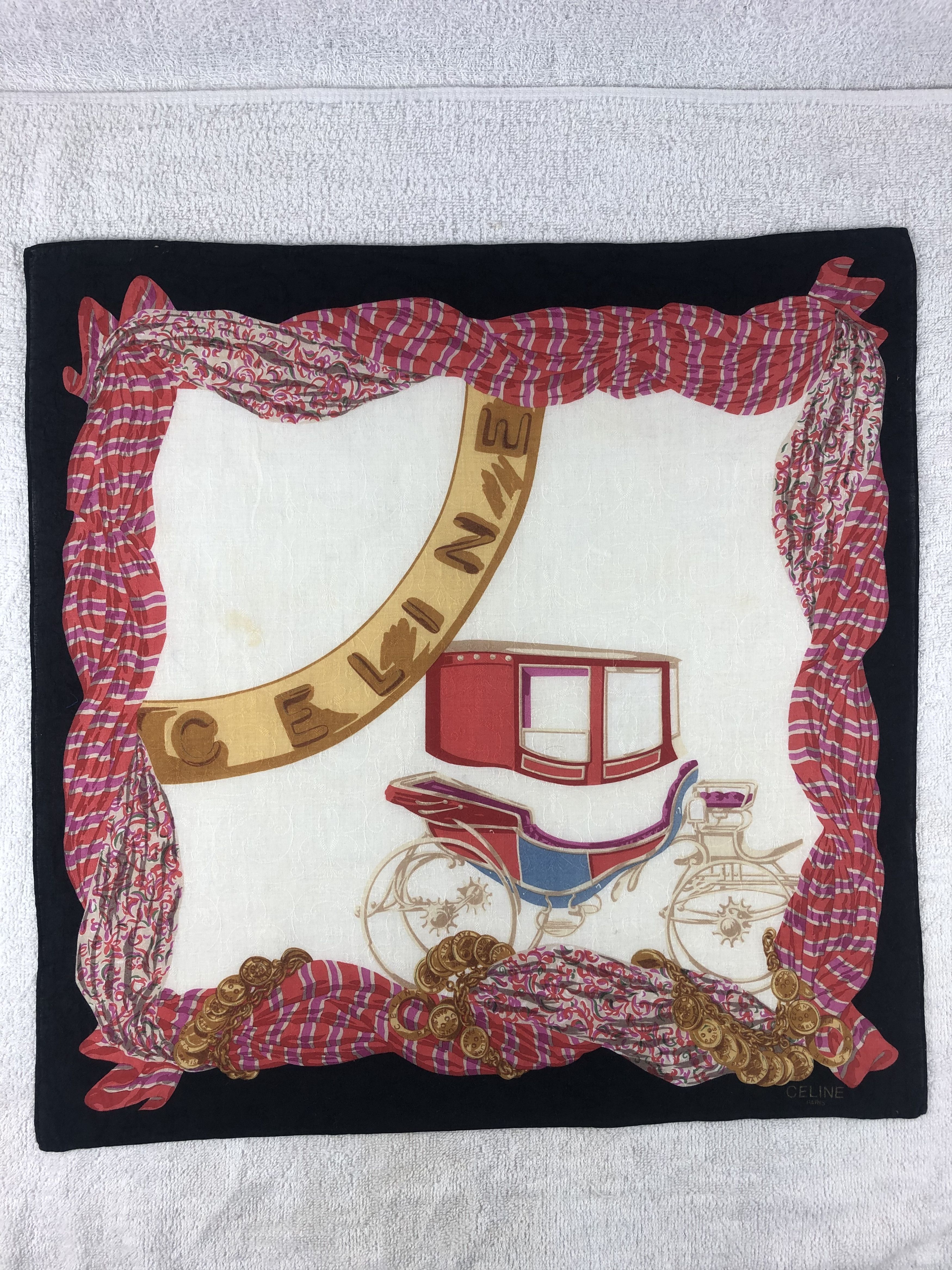 Celine Celine Handkerchief / Bandana / Neckerchief Size ONE SIZE - 3 Thumbnail