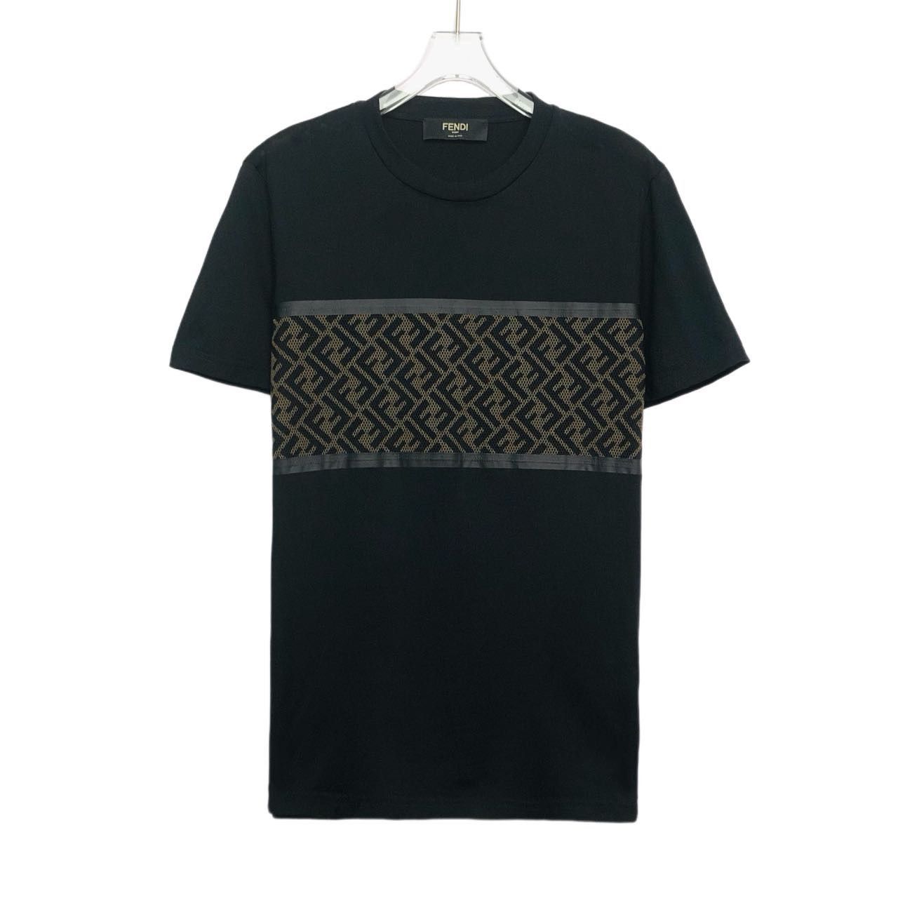 Fendi Fendi Logo Letter Print Casual Short Sleeve T-shirt K26WX Size US L / EU 52-54 / 3 - 1 Thumbnail