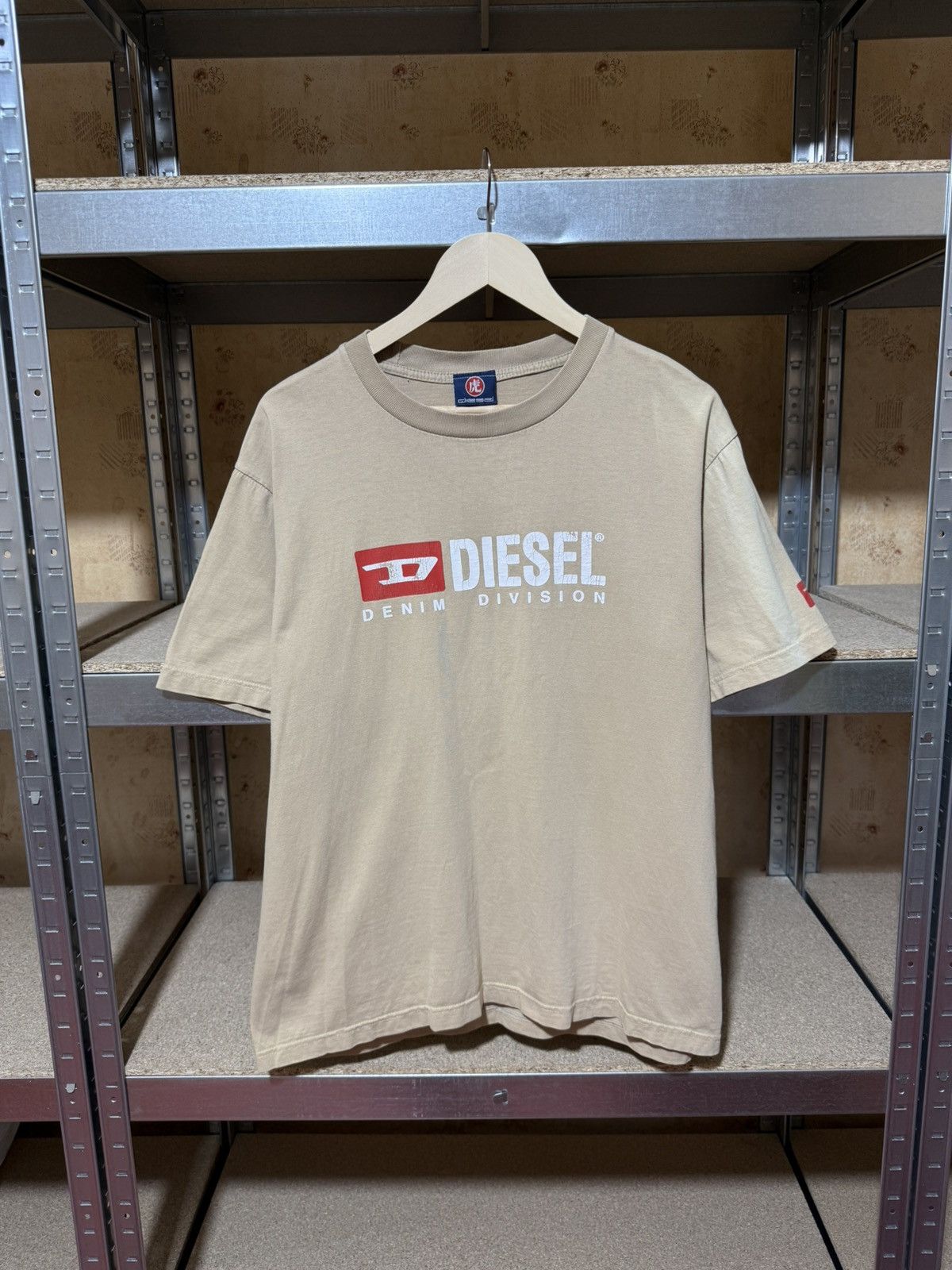 Diesel × Japanese Brand Vintage 90s Diesel Denim Division t-shirt retro rare Y2K Size US XL / EU 56 / 4 - 1 Thumbnail