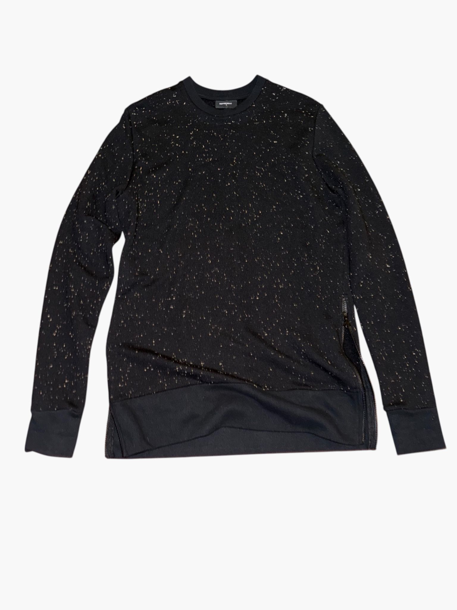 Represent Clo. 🇬🇧 Represent Clo. - Longline Black & White Dotted Sweater Size US S / EU 44-46 / 1 - 1 Thumbnail