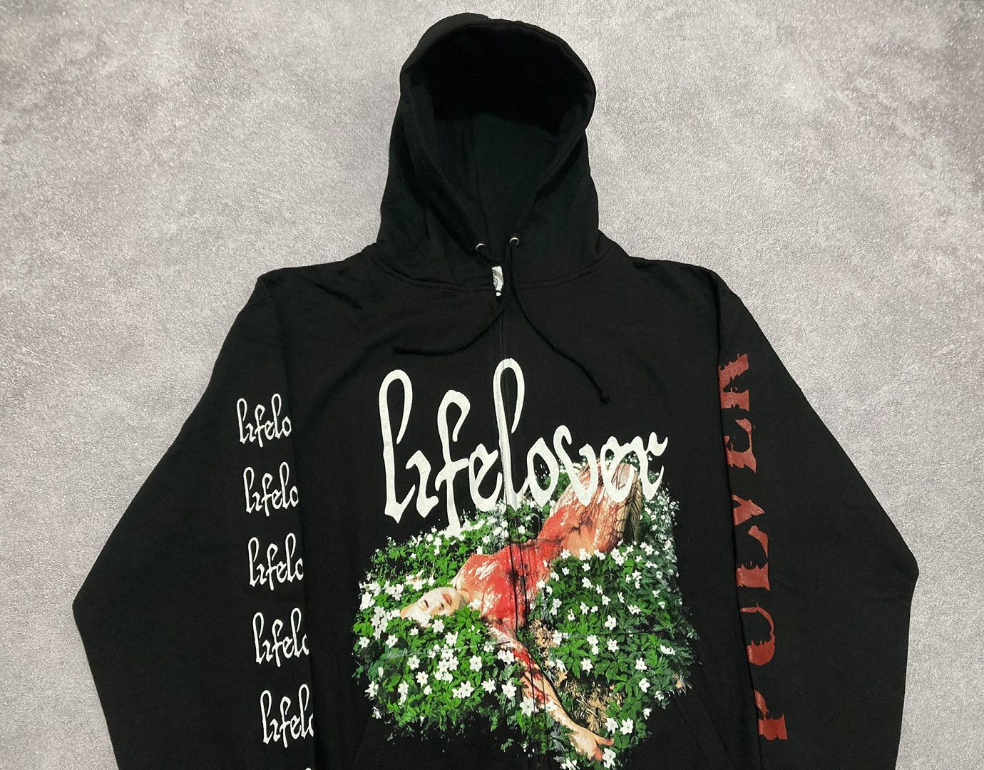Band Tees Zip-hoodie Lifelover Pulver - black metal Size US XL / EU 56 / 4 - 2 Thumbnail