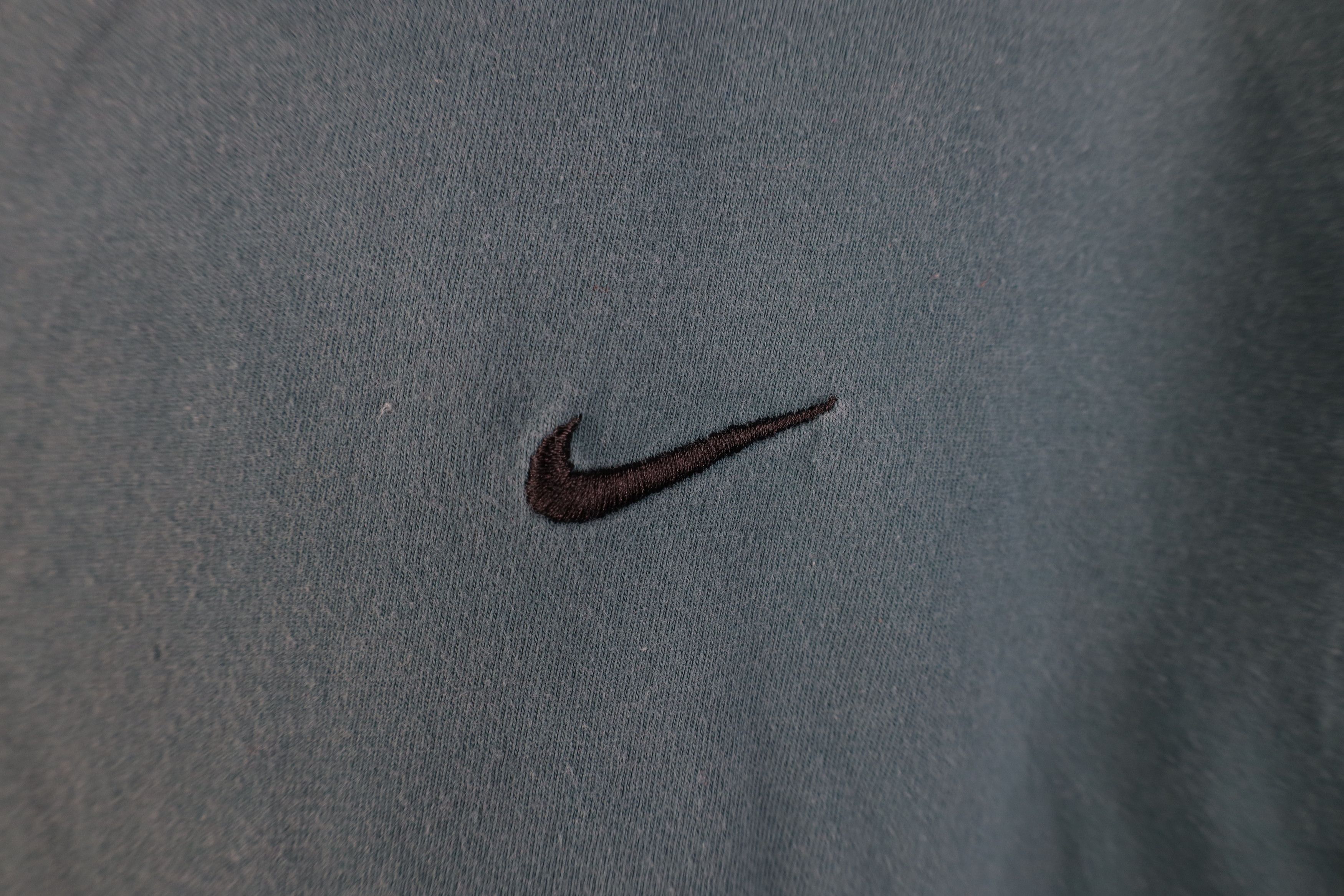 Nike Vintage Nike Travis Scott Mini Swoosh T-Shirt Teal Size US M / EU 48-50 / 2 - 4 Thumbnail