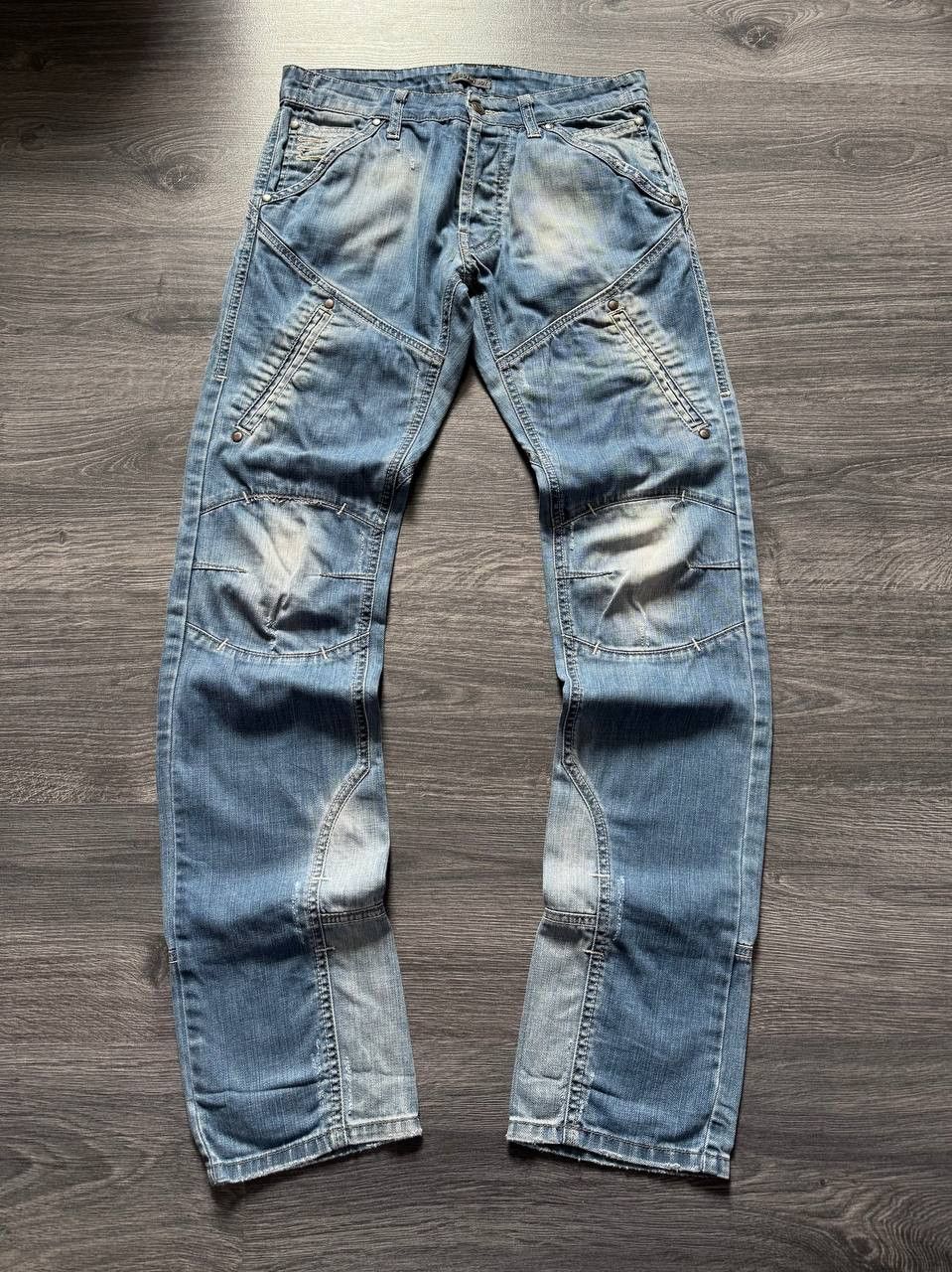 Vintage Y2K Avant Garde Denim Jeans Pants