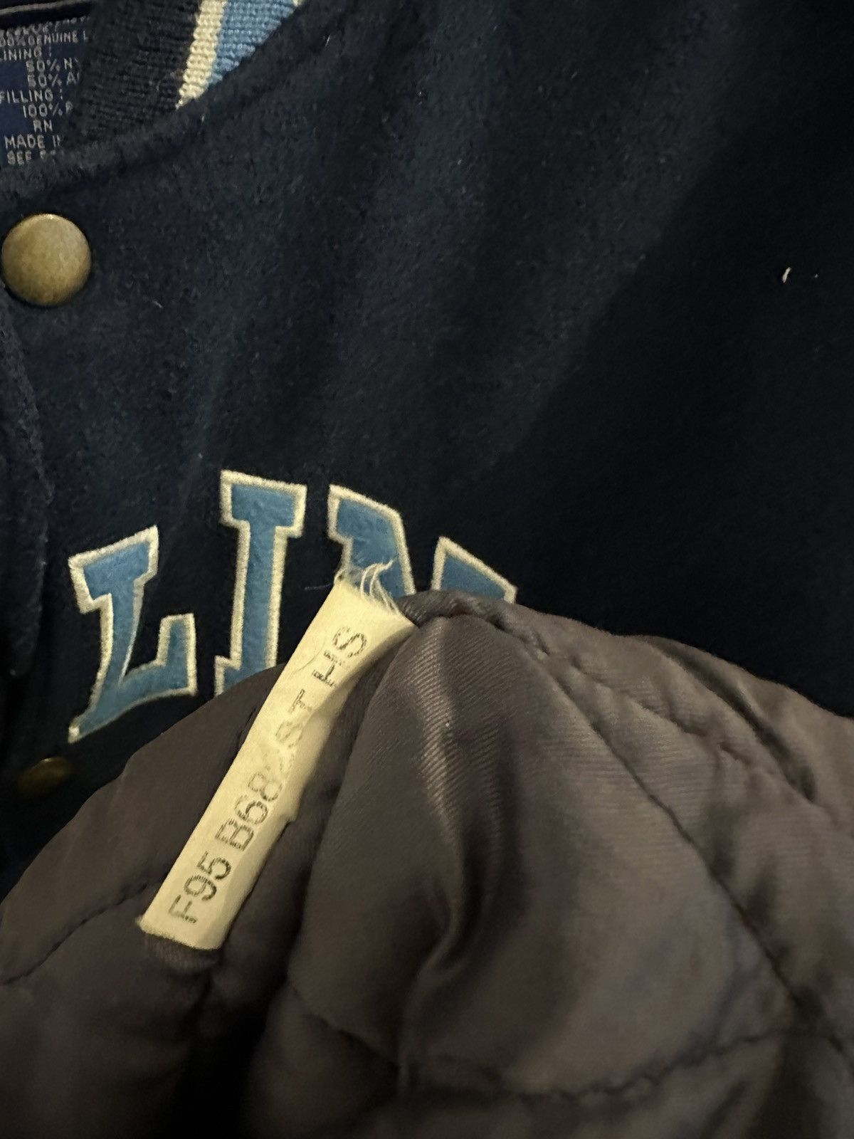 Starter Starter Jacke North Carolina Size M Lederjacke Jacket Size US M / EU 48-50 / 2 - 14 Thumbnail