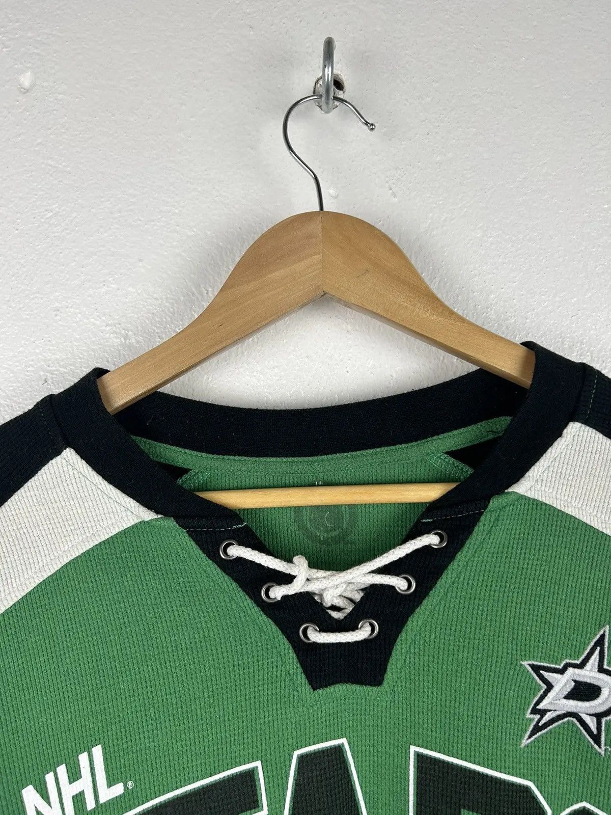 NHL Vintage NHL Dallas Stars Long Sleeve T-Shirt In Green Size US M / EU 48-50 / 2 - 3 Thumbnail