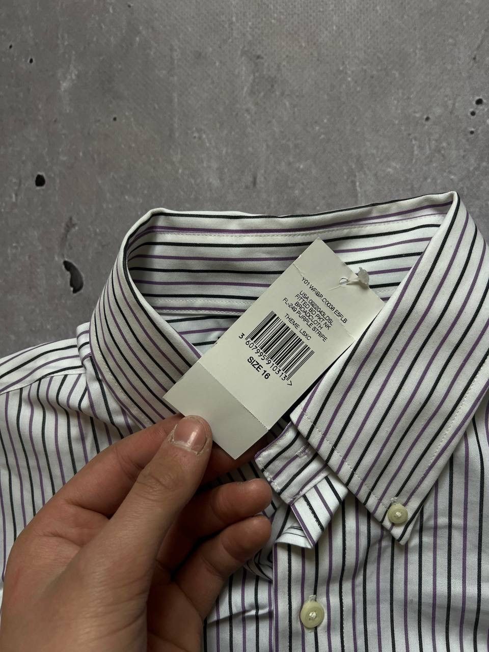 Polo Ralph Lauren Lauren Ralph Lauren men's button-down shirt, size 16 striped Size US L / EU 52-54 / 3 - 6 Thumbnail