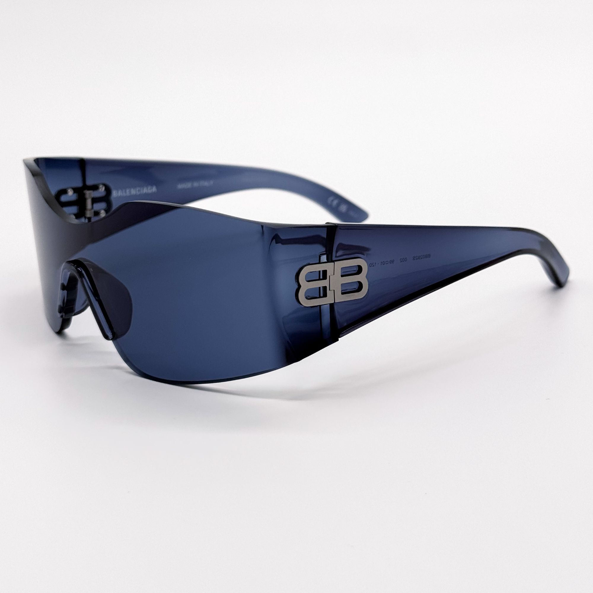 Balenciaga NEW BALENCIAGA BB0292S 002 SUNGLASSES BLUE UNISEX GEOMETRIC Size ONE SIZE - 7 Thumbnail