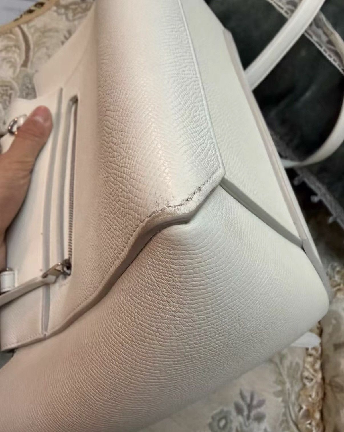 Celine Celine Belt Nano Bag in Elephant Gray Size ONE SIZE - 6 Thumbnail