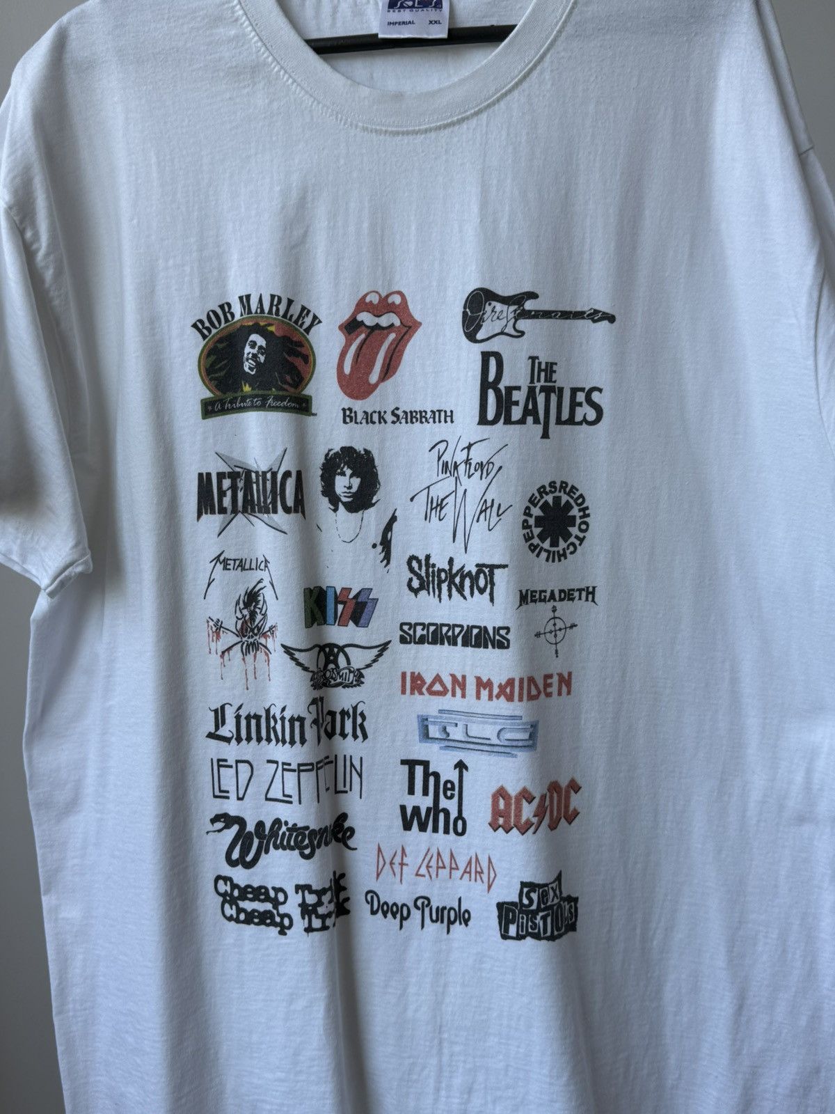 Band Tees Vintage Popular Rock Bands T-shirt Size US XL / EU 56 / 4 - 2 Thumbnail