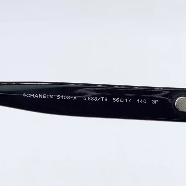 Chanel Chanel Black logo letter square frame sunglasses Nextarrow Size ONE SIZE - 8 Thumbnail