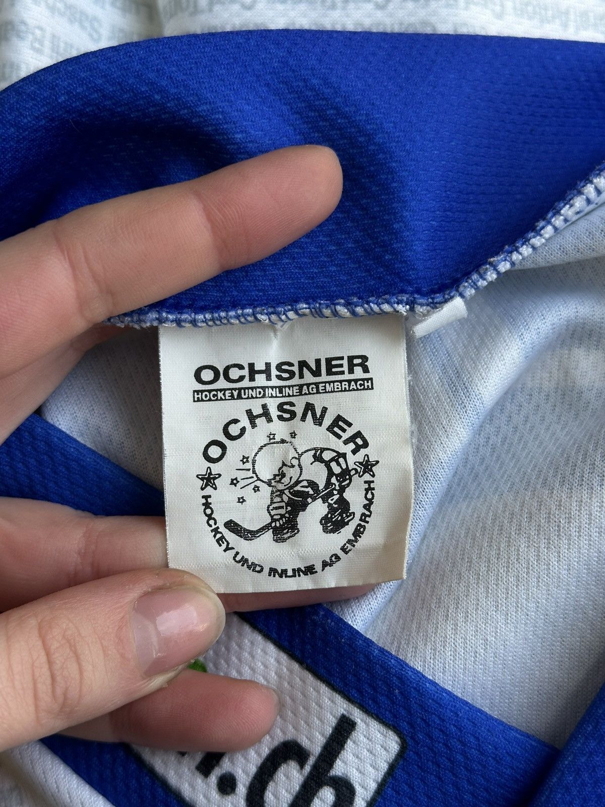Adidas ZSC LIONS SWITZERLAND HOCKEY SHIRT JERSEY OCHSNER VINTAGE Size US M / EU 48-50 / 2 - 10 Thumbnail