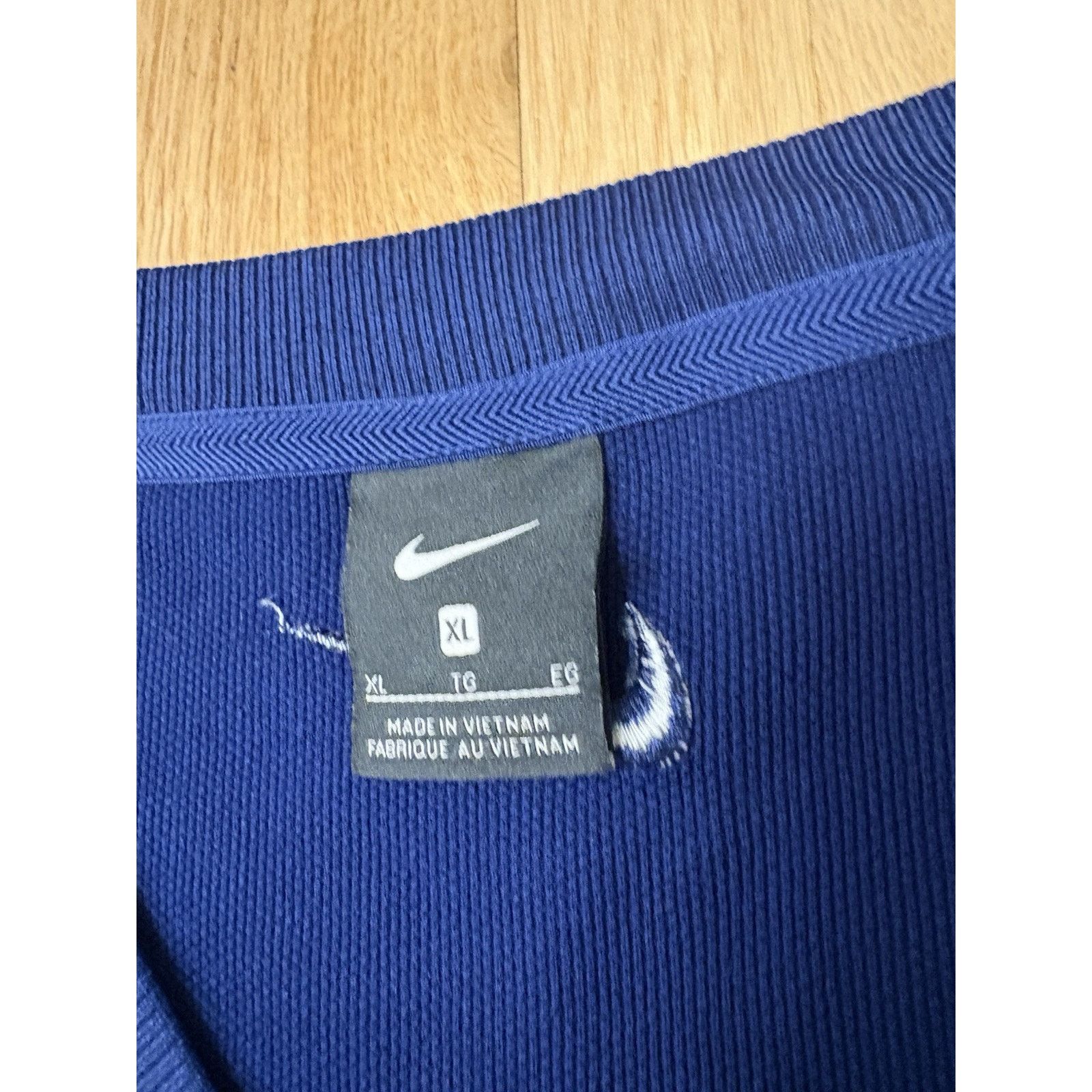 Nike Vintage 90s Men's XL Nike Golf Vest Sweatshirt Pullover Blue Size US XL / EU 56 / 4 - 6 Thumbnail