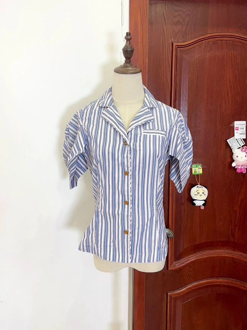 Vivienne Westwood Vivienne Westwood size2 Pink and blue printed short sleeve Size M / US 6-8 / IT 42-44 - 1 Thumbnail