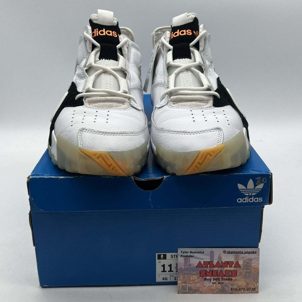 Adidas Streetball flash orange Size US 11.5 / EU 44-45 - 2 Thumbnail