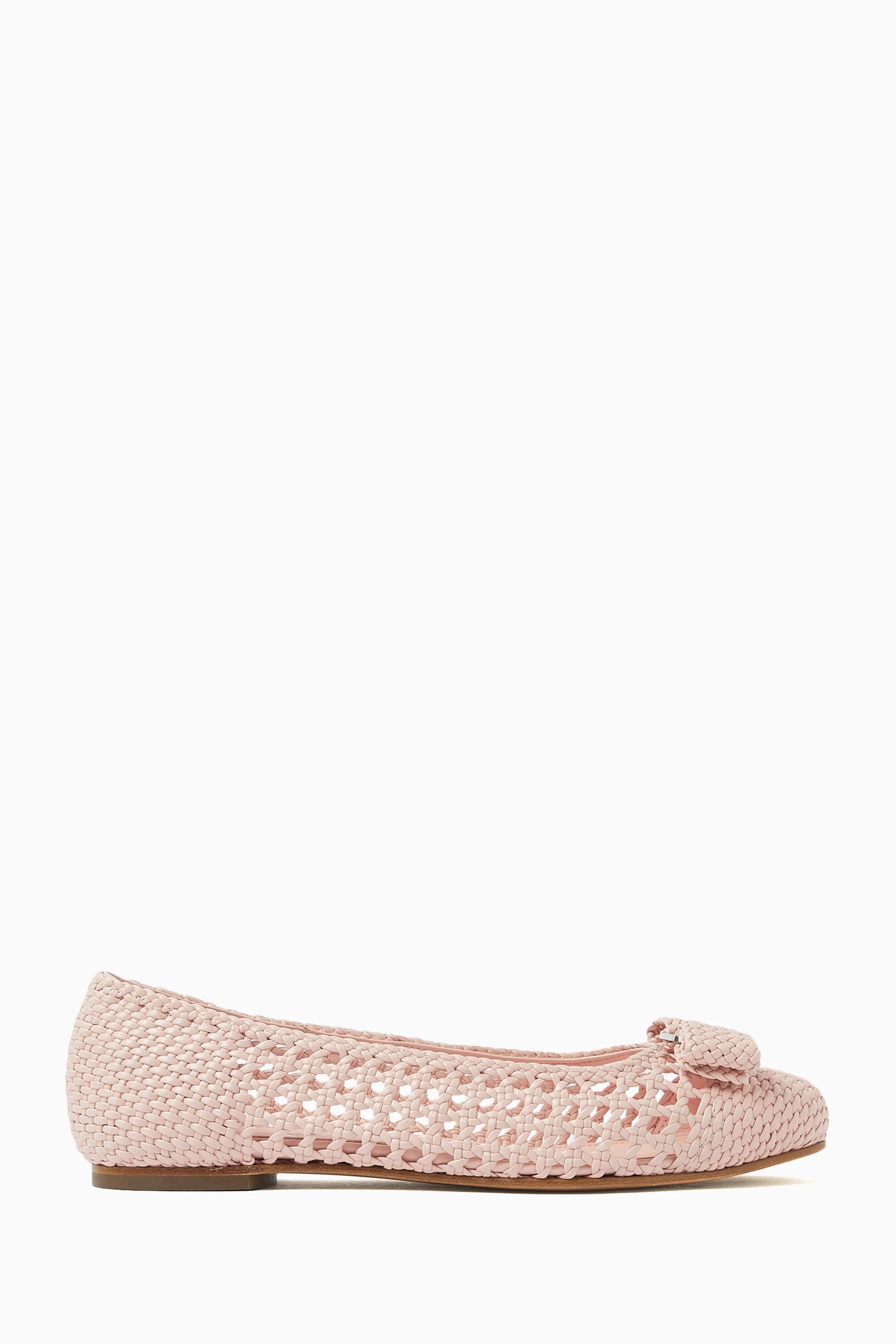 Salvatore Ferragamo o1s1rm0924 Varina Ballet Flats in Nylund Pink Size US 6.5 / IT 36.5 - 1 Thumbnail