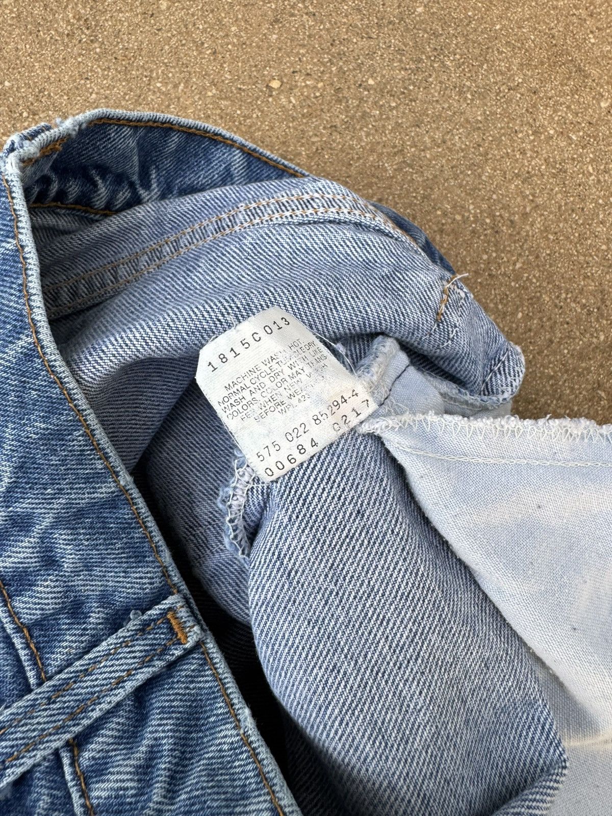 Levi's × Vintage Vtg 80’s Levi’s 684 Orange Tab Bellbottom Flare Jeans 29x33 Size US 29 - 7 Thumbnail