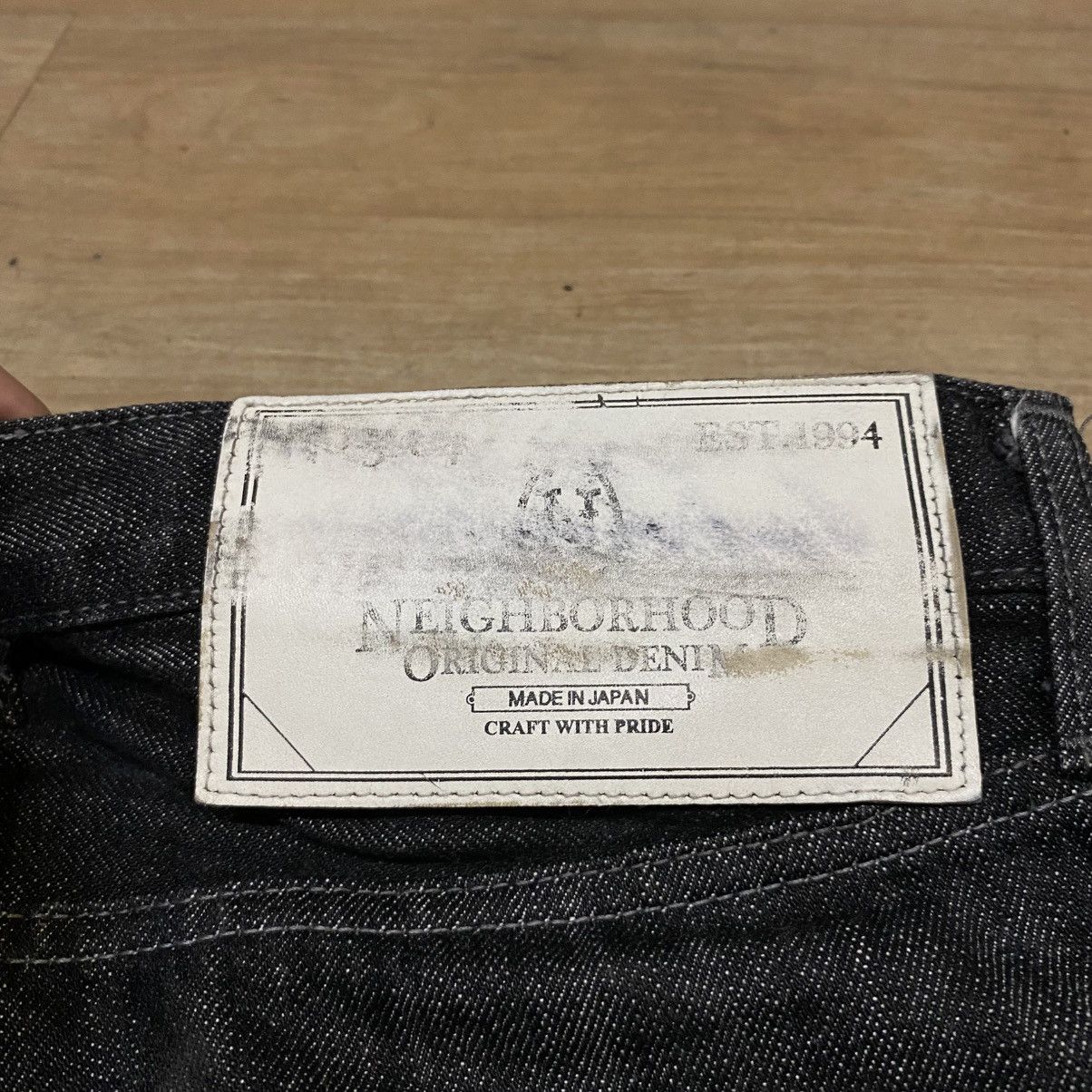 Japanese Brand × Neighborhood Neighborhood Rigid Narrow Denim 14oz Japan Selvedge Size US 30 / EU 46 - 9 Thumbnail