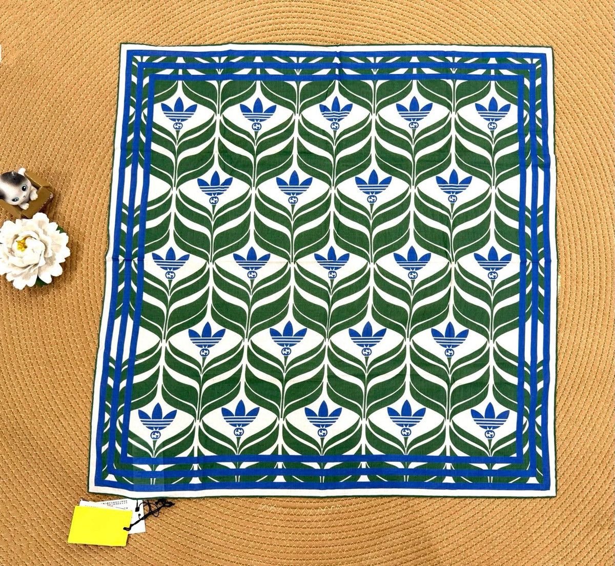 Gucci x adidas silk scarf New