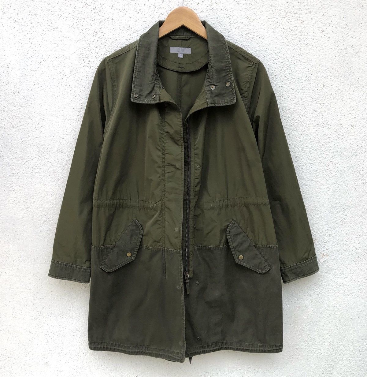 Uniqlo Uniqlo Utility Military Green Pockets Parka Jacket Size US L / EU 52-54 / 3 - 2 Thumbnail