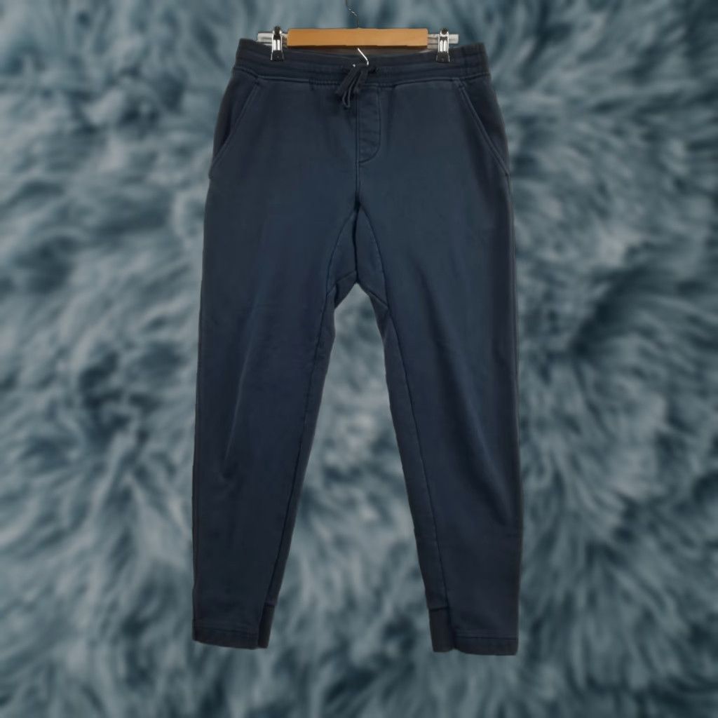 Banana Republic Banana Republic Jogger Pants Mens M Blue Pockets Drawstring Soft Stretch Pants Size US 31 - 1 Thumbnail