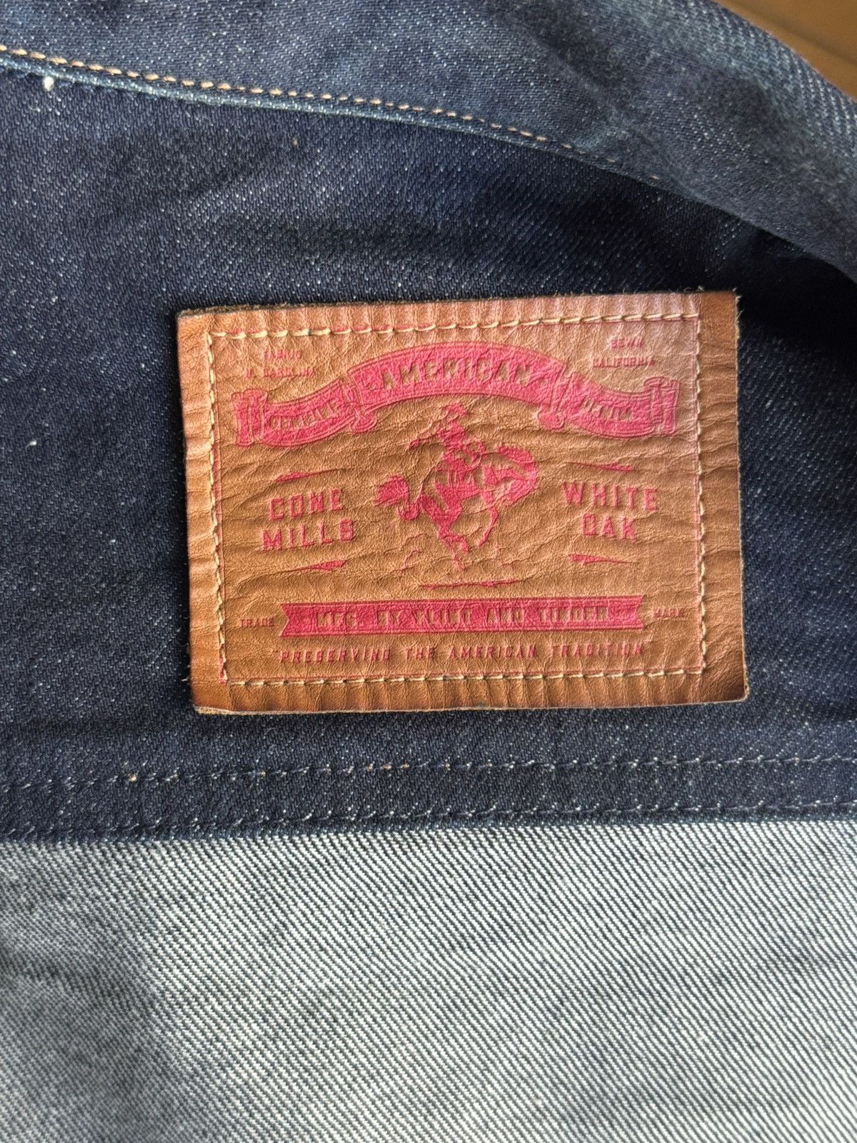 Flint And Tinder Flint and Tinder Cone Mills White Oak Type II Denim Jacket Size US S / EU 44-46 / 1 - 7 Thumbnail