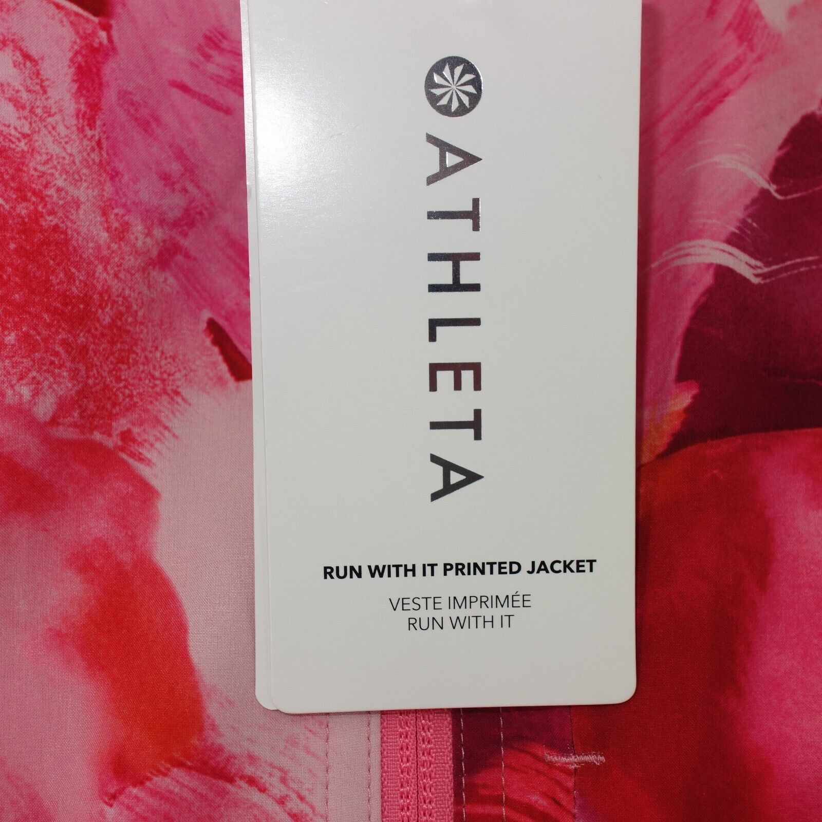 Athleta NEW Athleta Run With It Printed Jacket Women's Plus Size 3X Size 3XL / US 20-22 - 4 Thumbnail