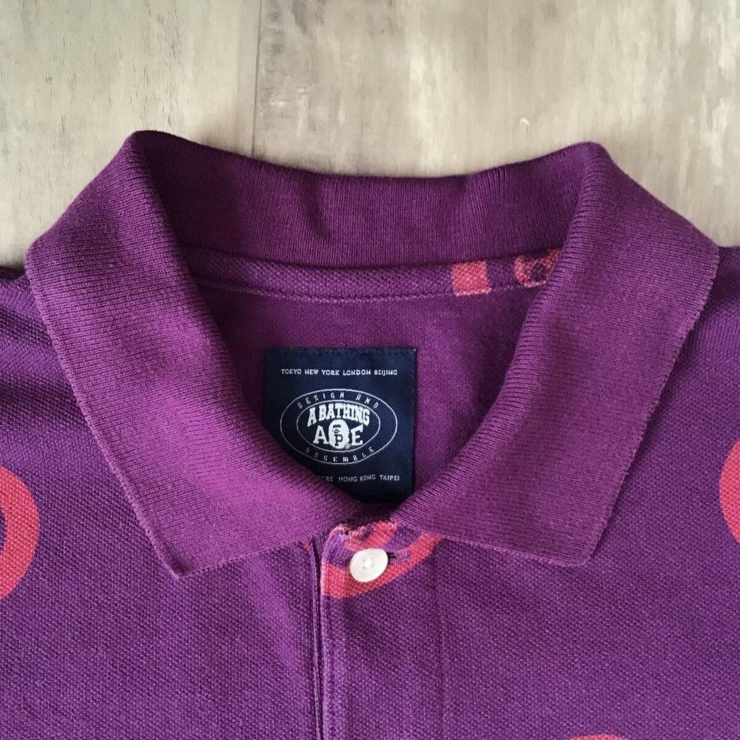 Bape × Nigo BAPE Target logo polo shirt a bathing ape NIGO Size US M / EU 48-50 / 2 - 4 Thumbnail