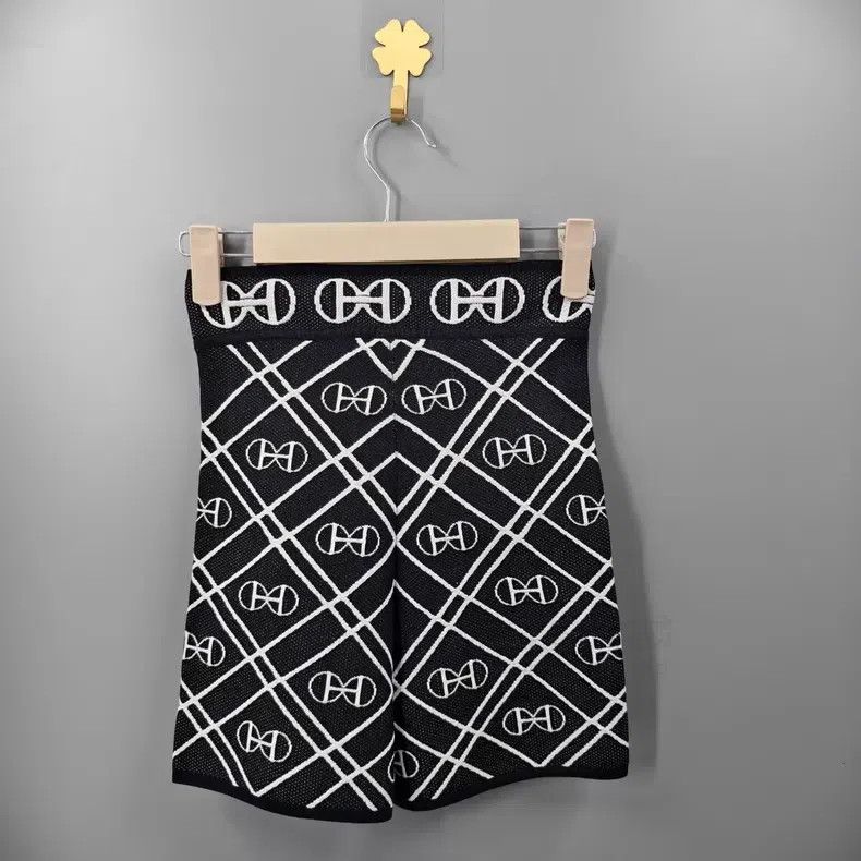 Hermes Hermes Pig Nose Printed Knit Shorts Size 24" / US 00 / IT 34 - 2 Thumbnail