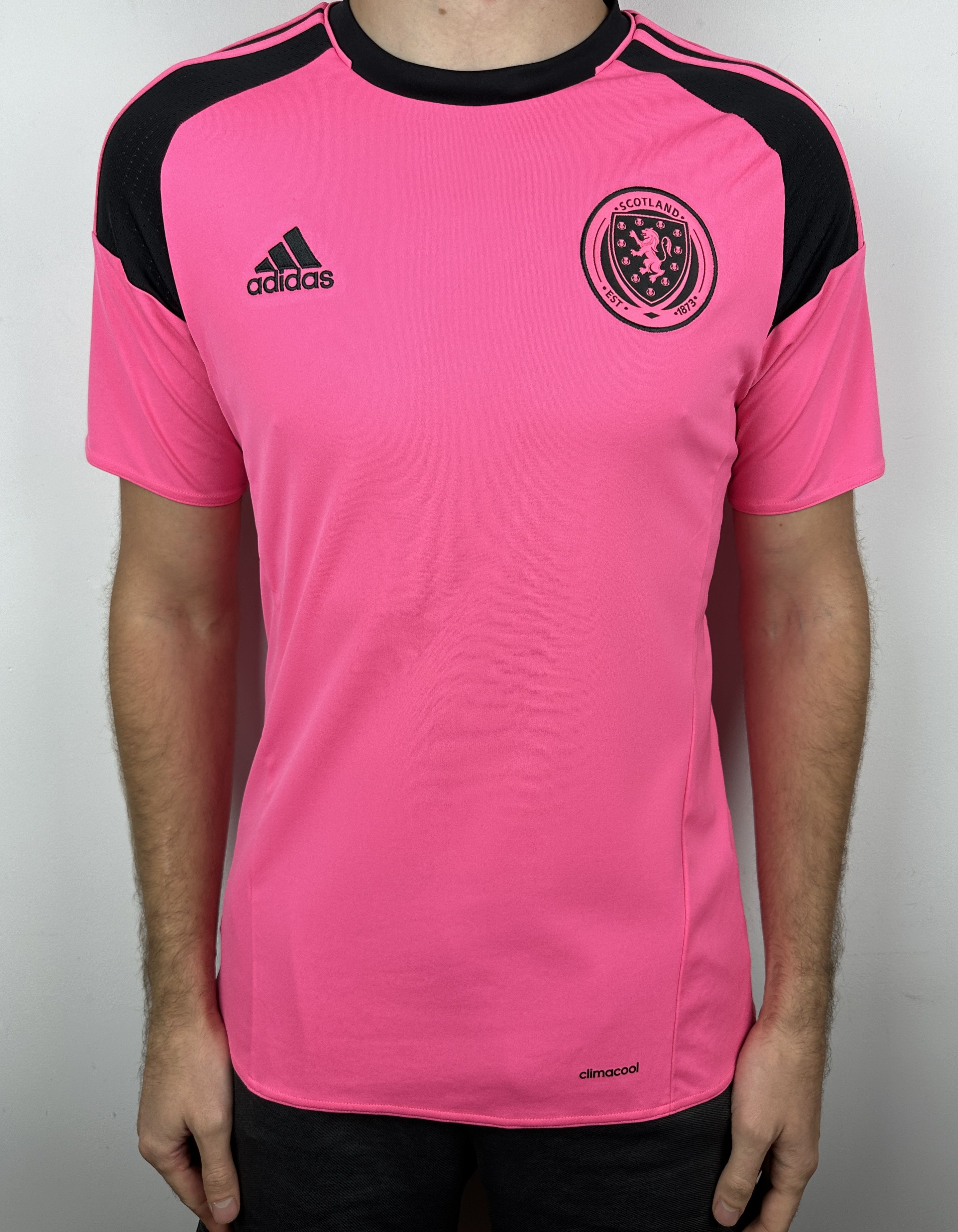 Adidas Scotland Team 2016 Away Soccer Jersey Football Shirt Size US M / EU 48-50 / 2 - 2 Thumbnail