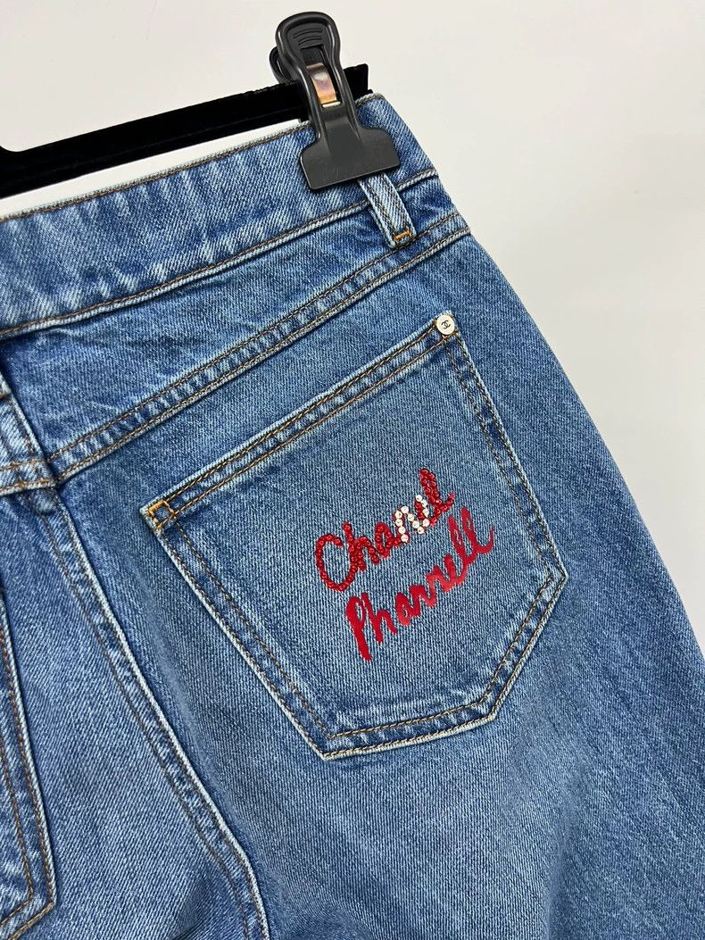 Chanel Chanel Feidong co-branded denim shorts Size 24" / US 00 / IT 34 - 3 Thumbnail