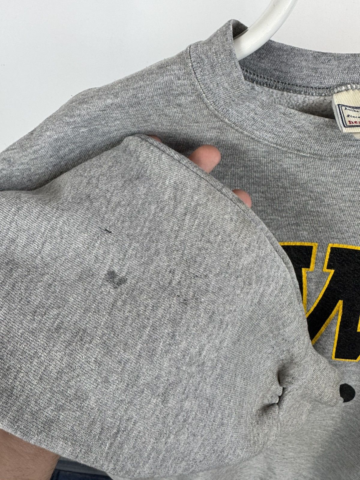 Lee Vintage Lee Heavyweight IOWA Big Logo Sweatshirt Size US L / EU 52-54 / 3 - 5 Thumbnail