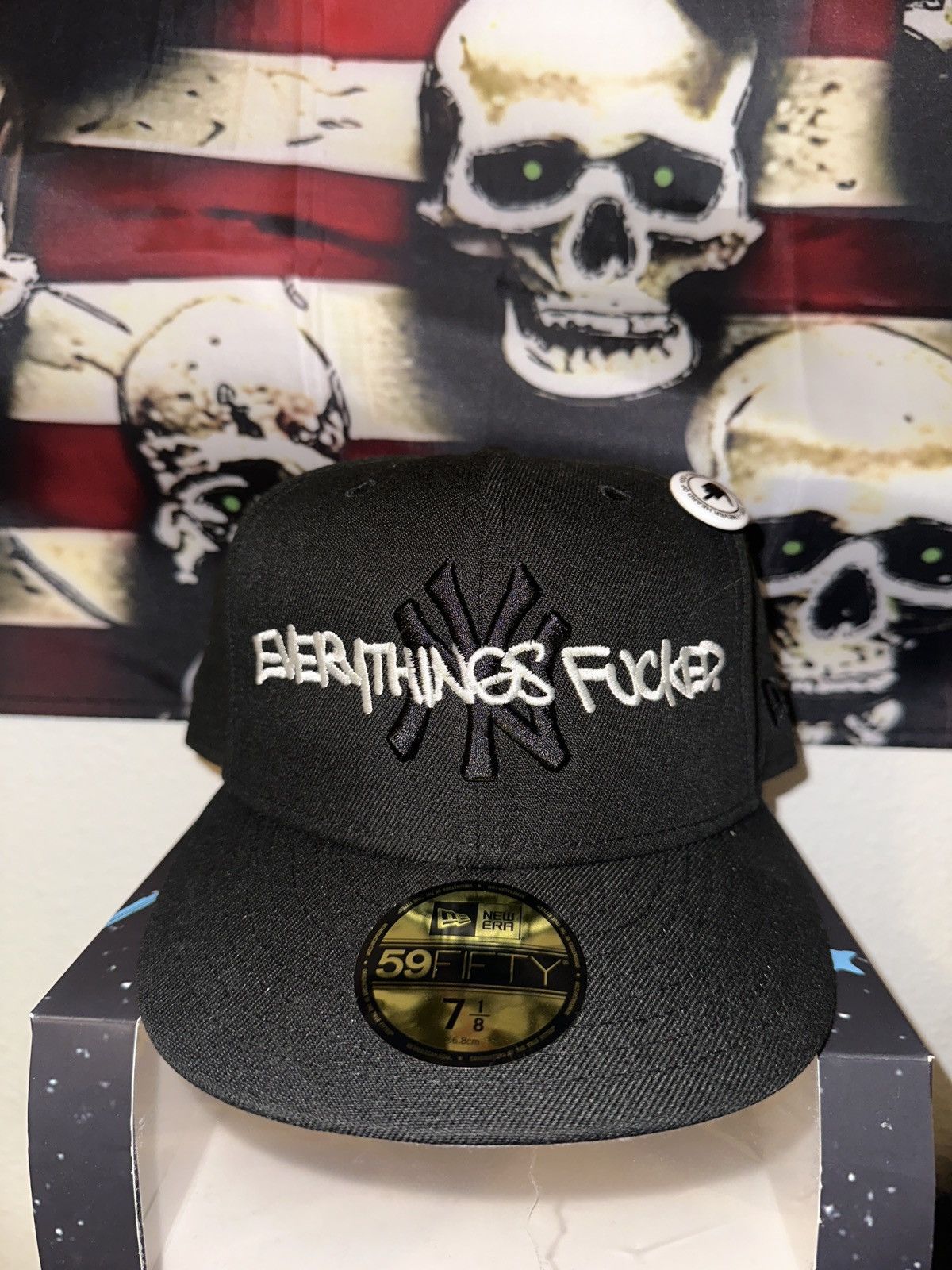 ineverheardofyou 71/8 Everything’s Fucked New York Fitted Hat Size ONE SIZE - 1 Thumbnail