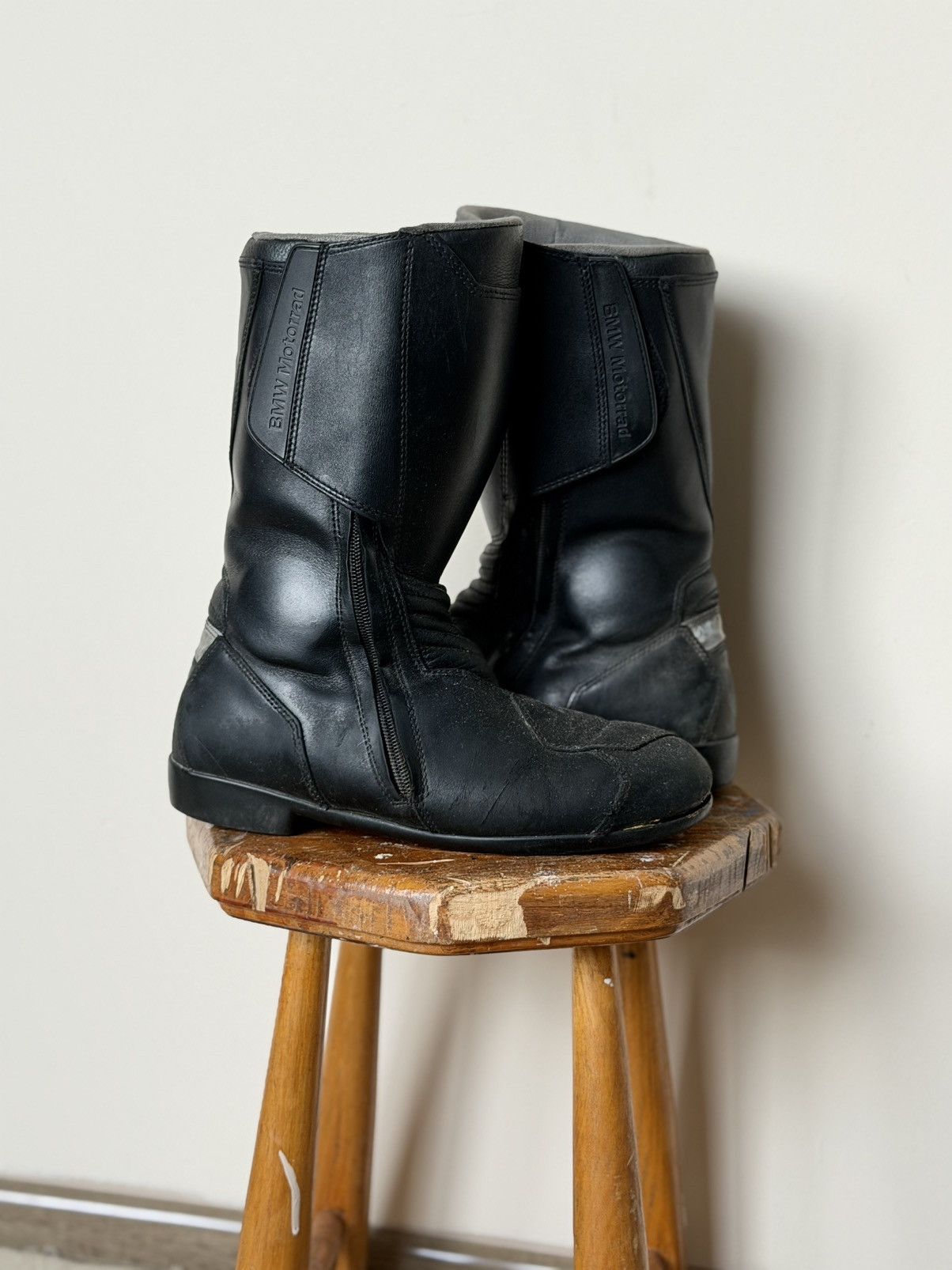 BMW High Top Boxer Boots Leather 90’s rare yohji yamamoto style Size US 7 / EU 40 - 1 Thumbnail