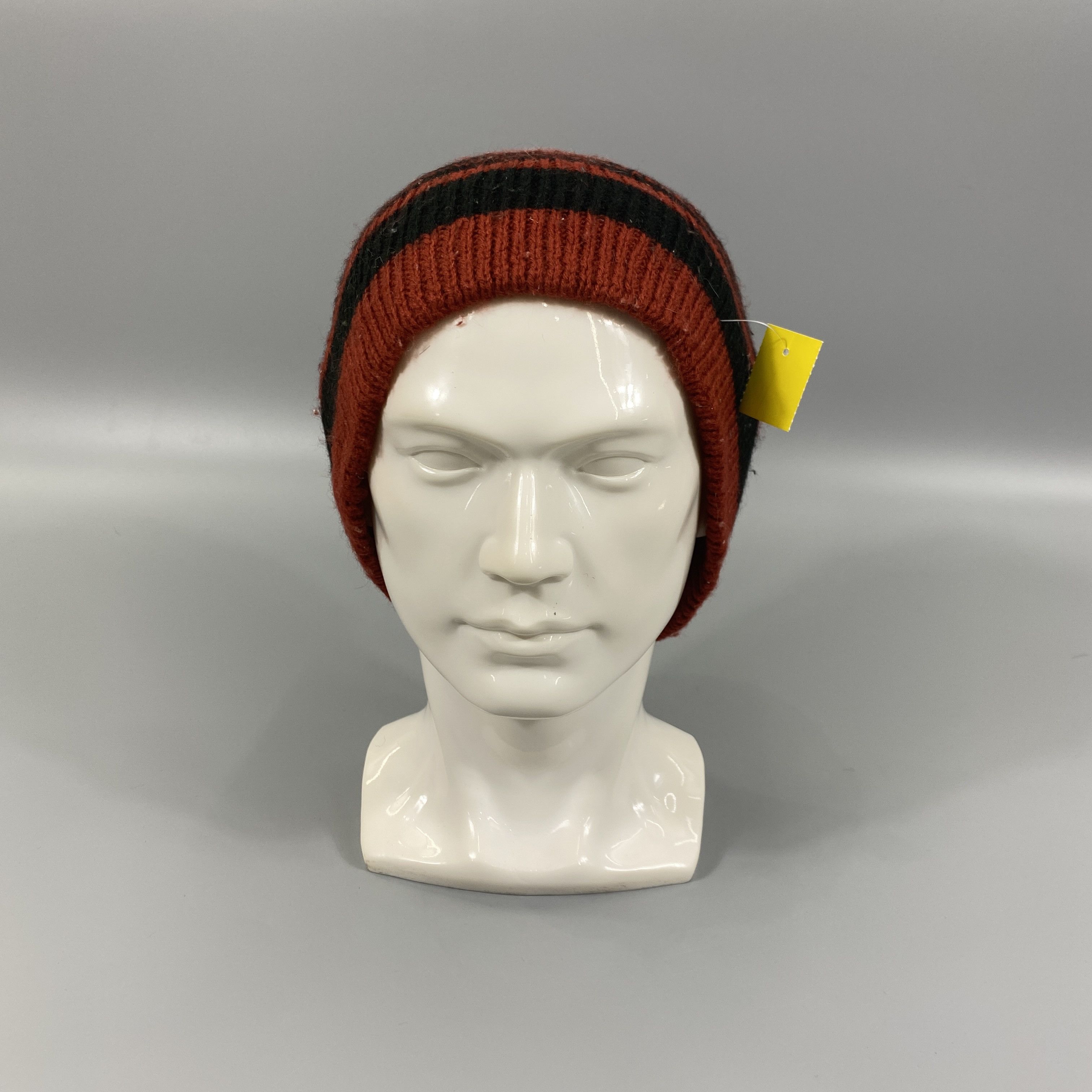 Japanese Brand Stripped Multicolor Beanie -BN788 Size ONE SIZE - 2 Thumbnail