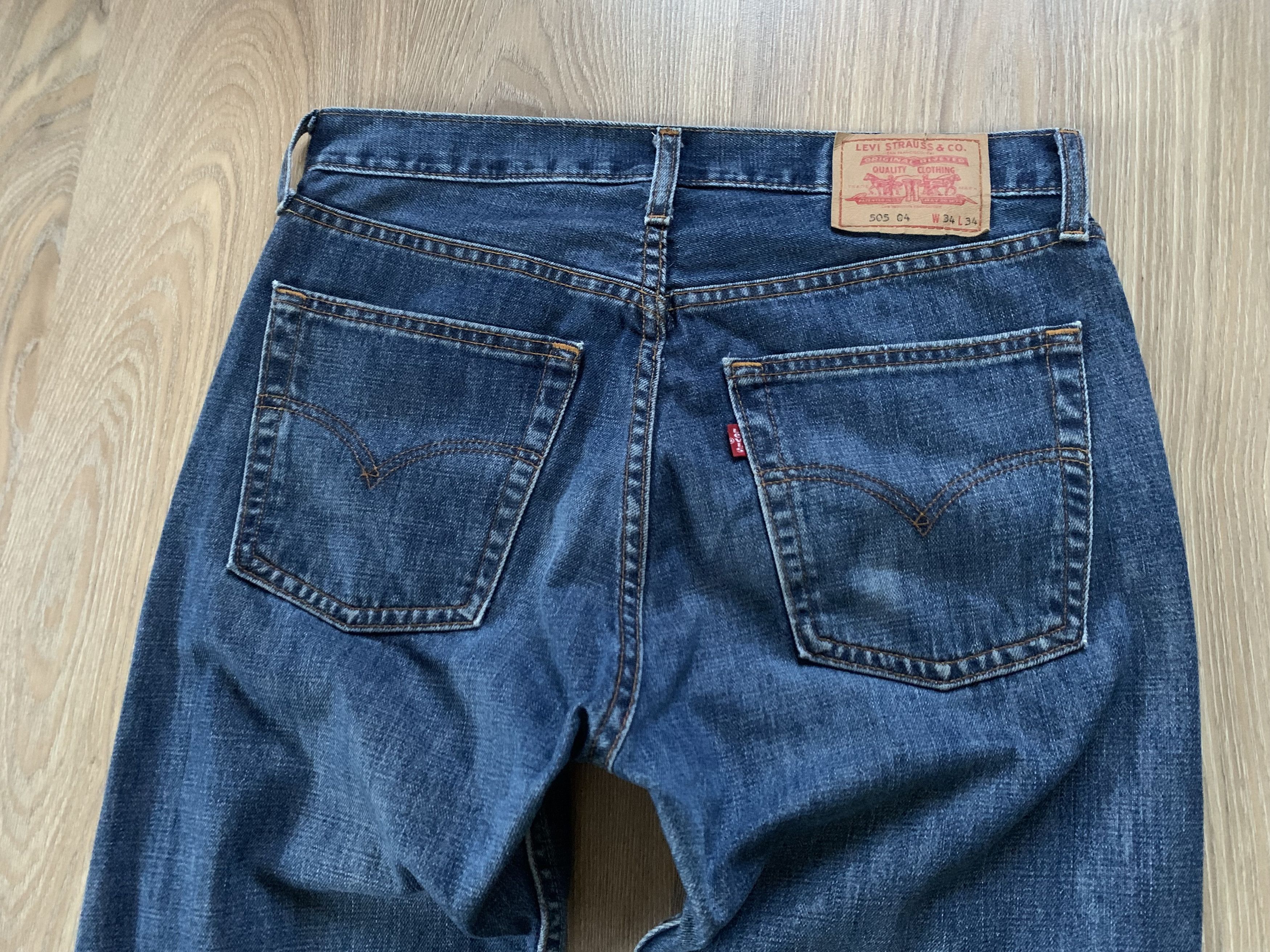 Levi's Vintage Clothing Vintage Levi's 505 Blue Jeans Size US 34 / EU 50 - 8 Thumbnail