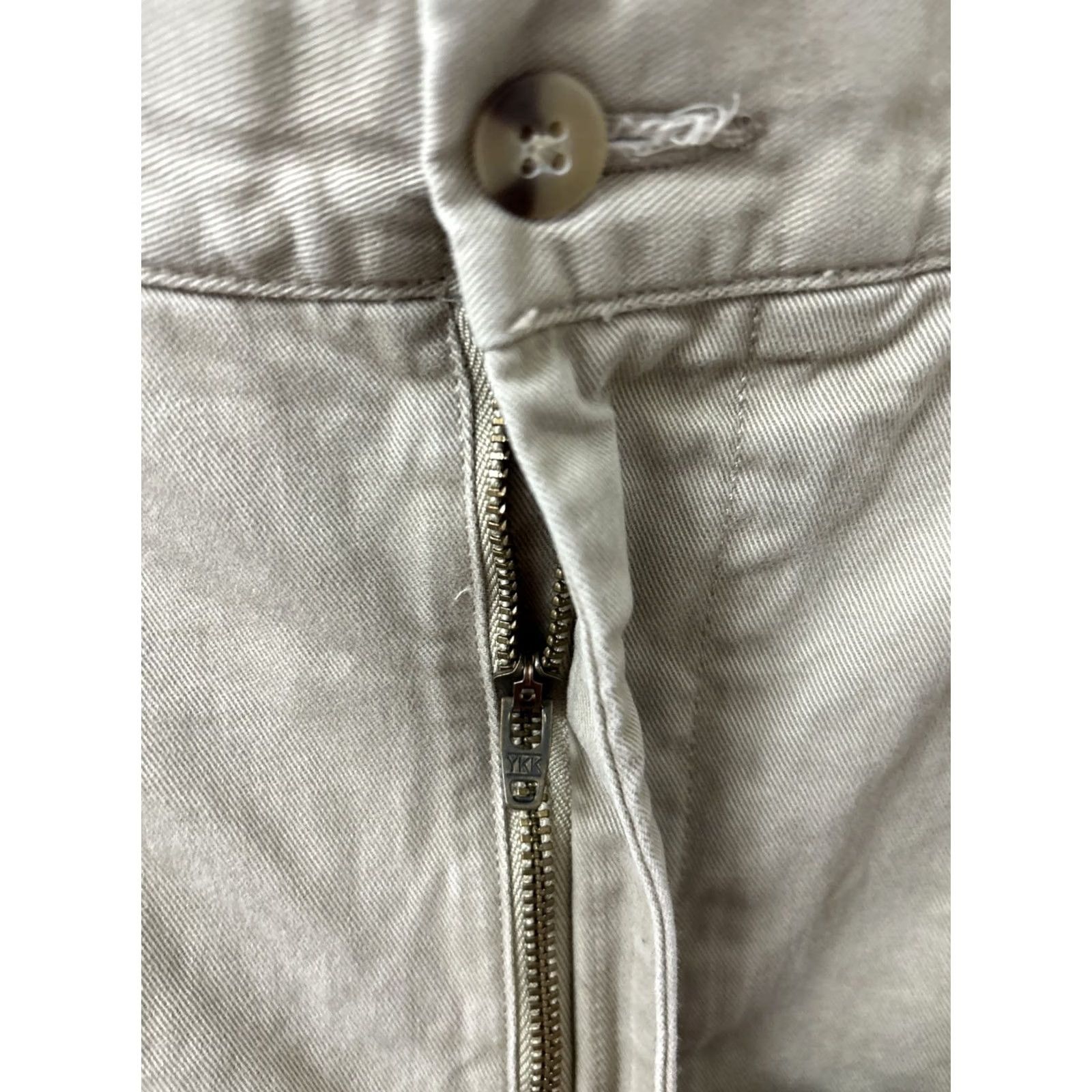 Polo Ralph Lauren Polo Ralph Lauren Pants Mens 33x30 Chino Flat Front Zip 30in Inseam Classic Fit Tan/Brown Stretch Logo Size US XS / EU 42 / 0 - 5 Thumbnail