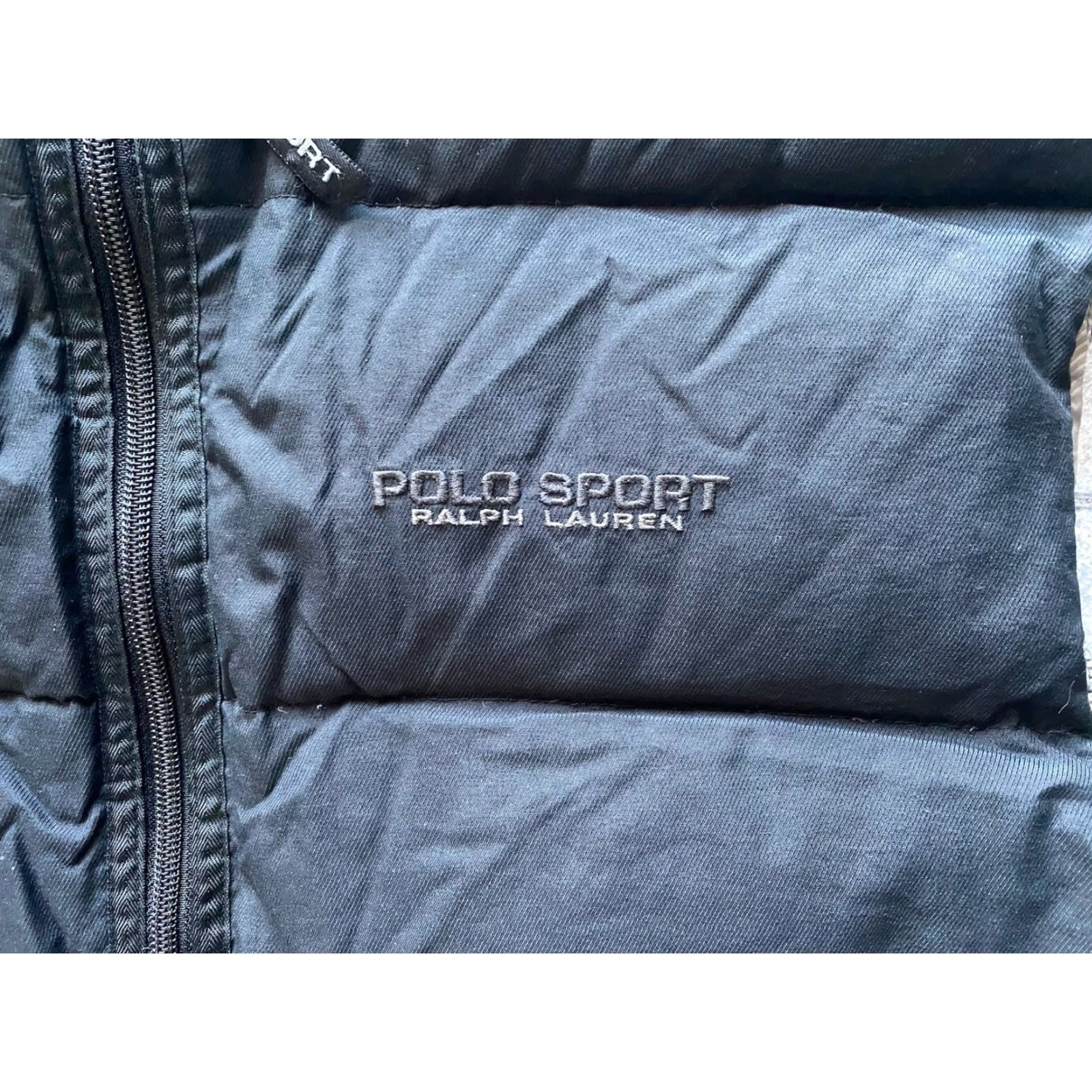 Ralph Lauren Polo Sport Ralph Lauren Down Puffer Vest Black Men’s L Vest Nylon Down Insulation Men Black 90s? Size US L / EU 52-54 / 3 - 4 Thumbnail