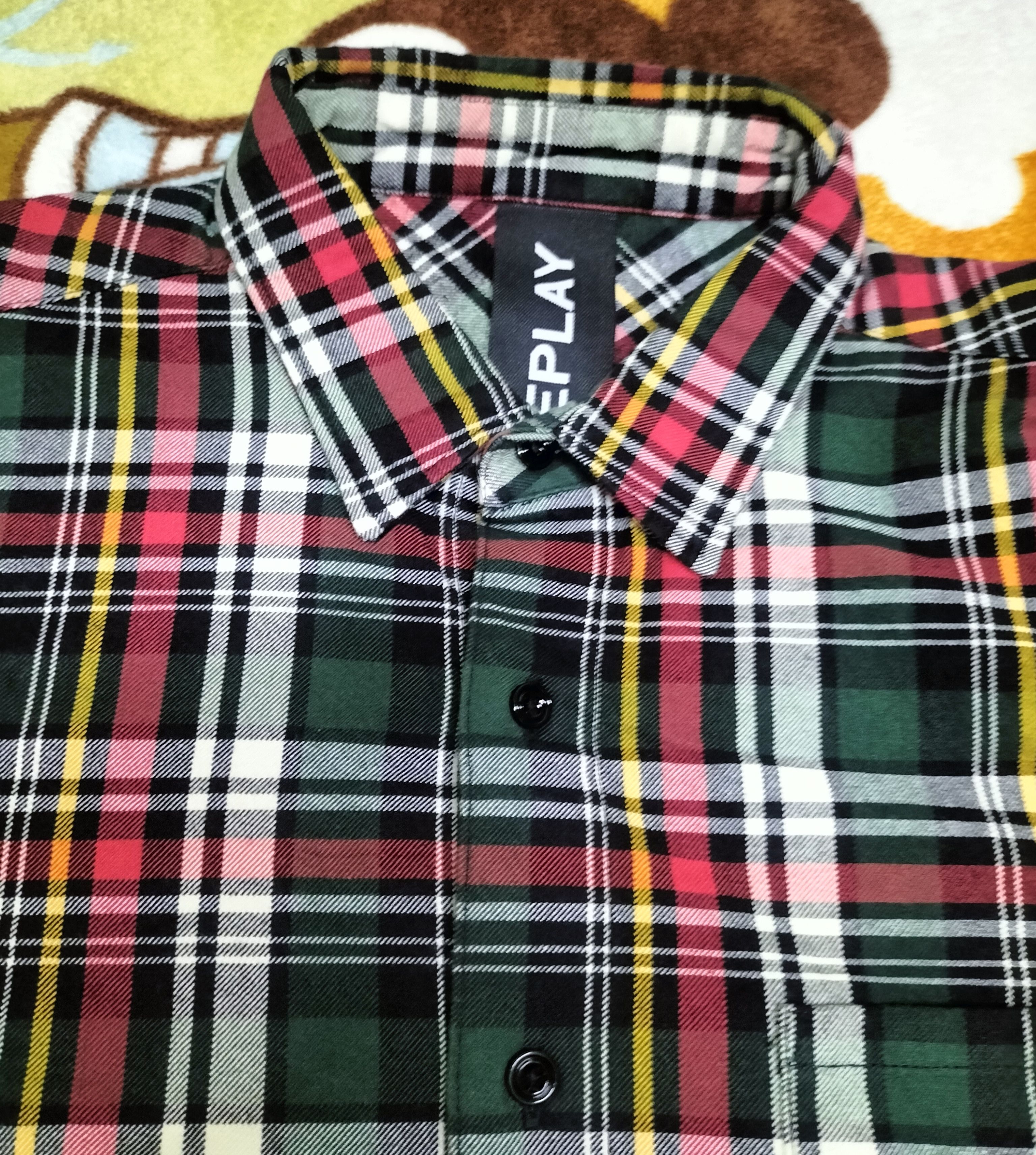 Replay Replay plaid button up shirt Size US M / EU 48-50 / 2 - 3 Thumbnail