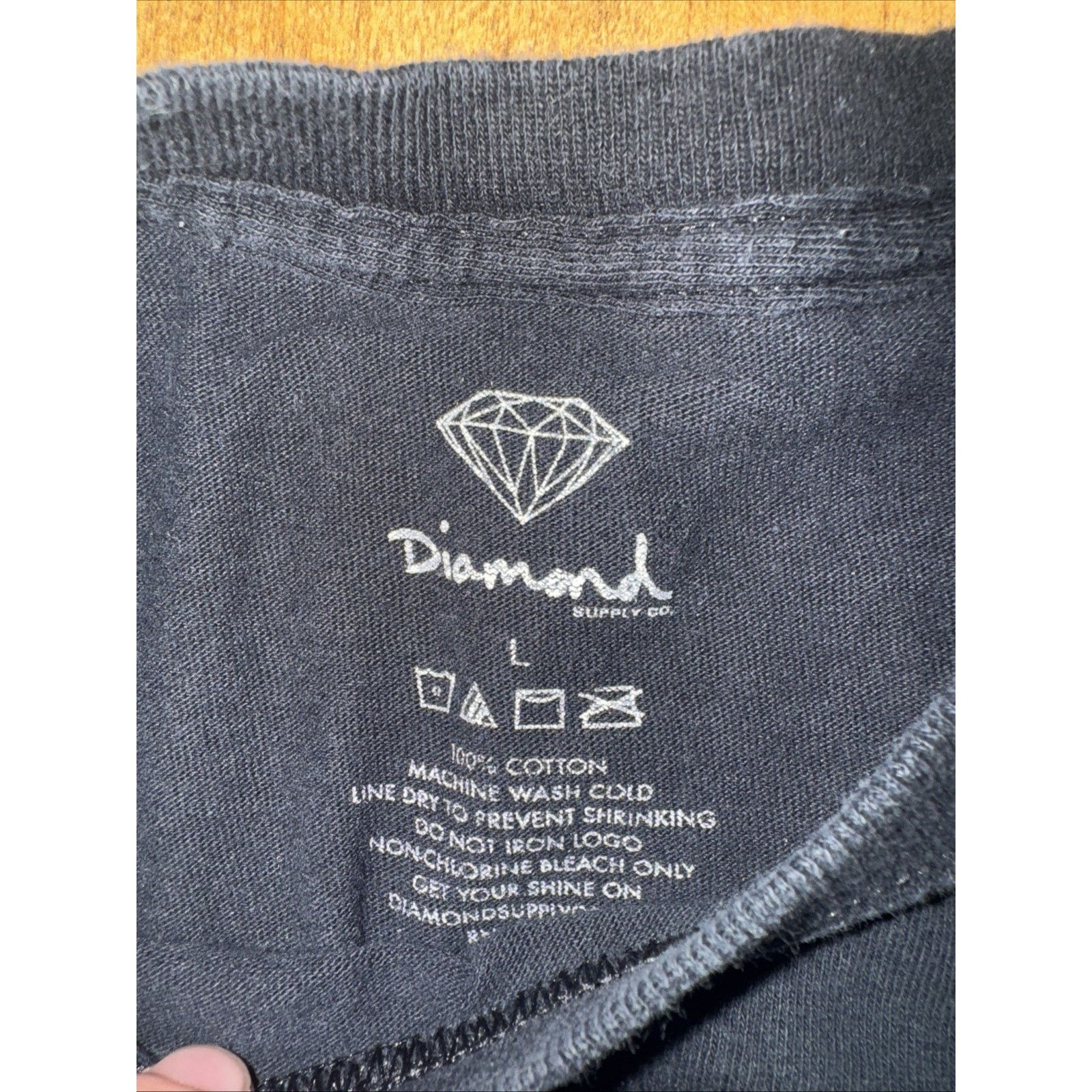 Diamond Supply Co. Diamond Supply Co Bald Eagle Graphic T-Shirt Black L 20x26 Size US L / EU 52-54 / 3 - 4 Thumbnail