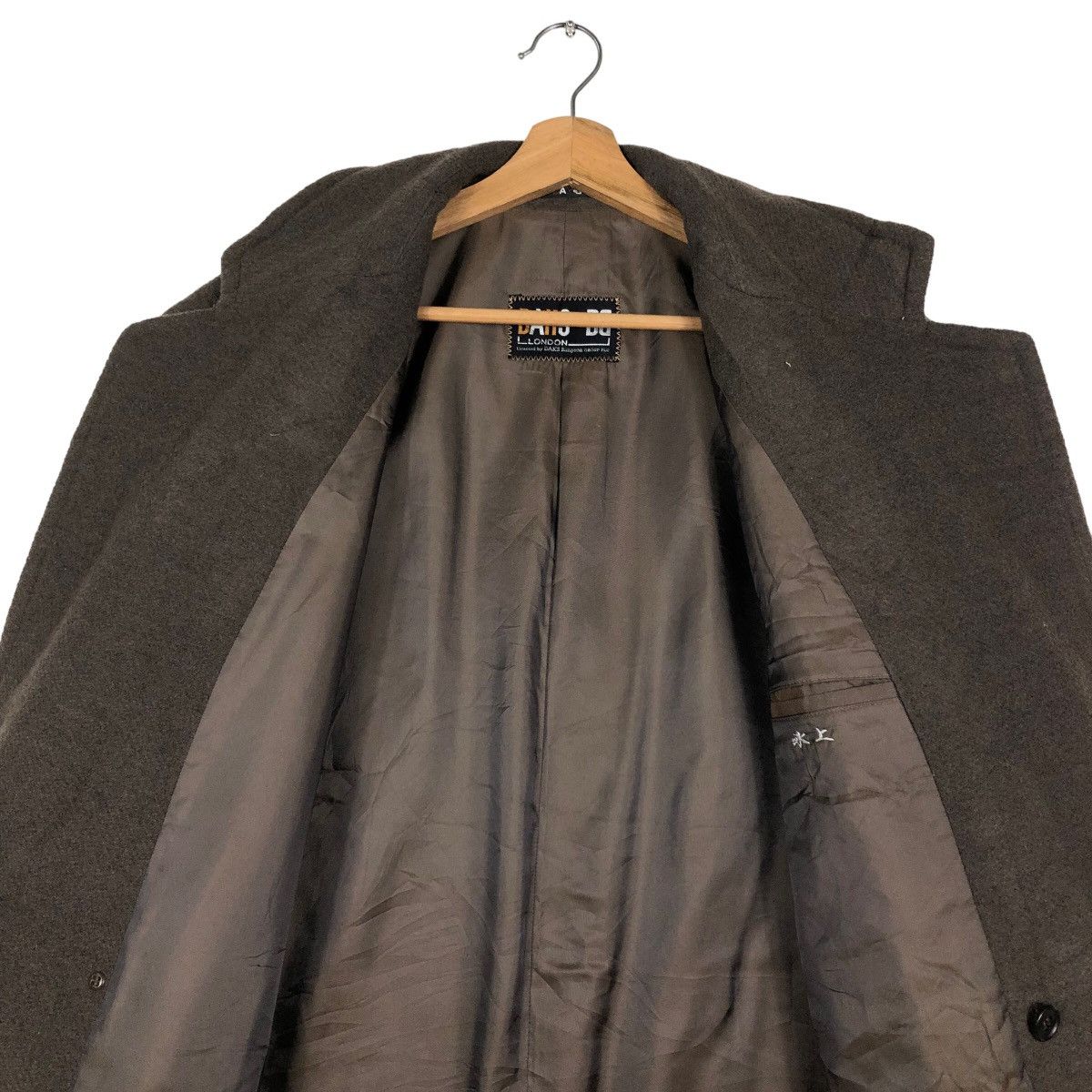 Japanese Brand 🔥Vintage Wool Double Breast Jacket Belt Daks London Size US L / EU 52-54 / 3 - 14 Thumbnail