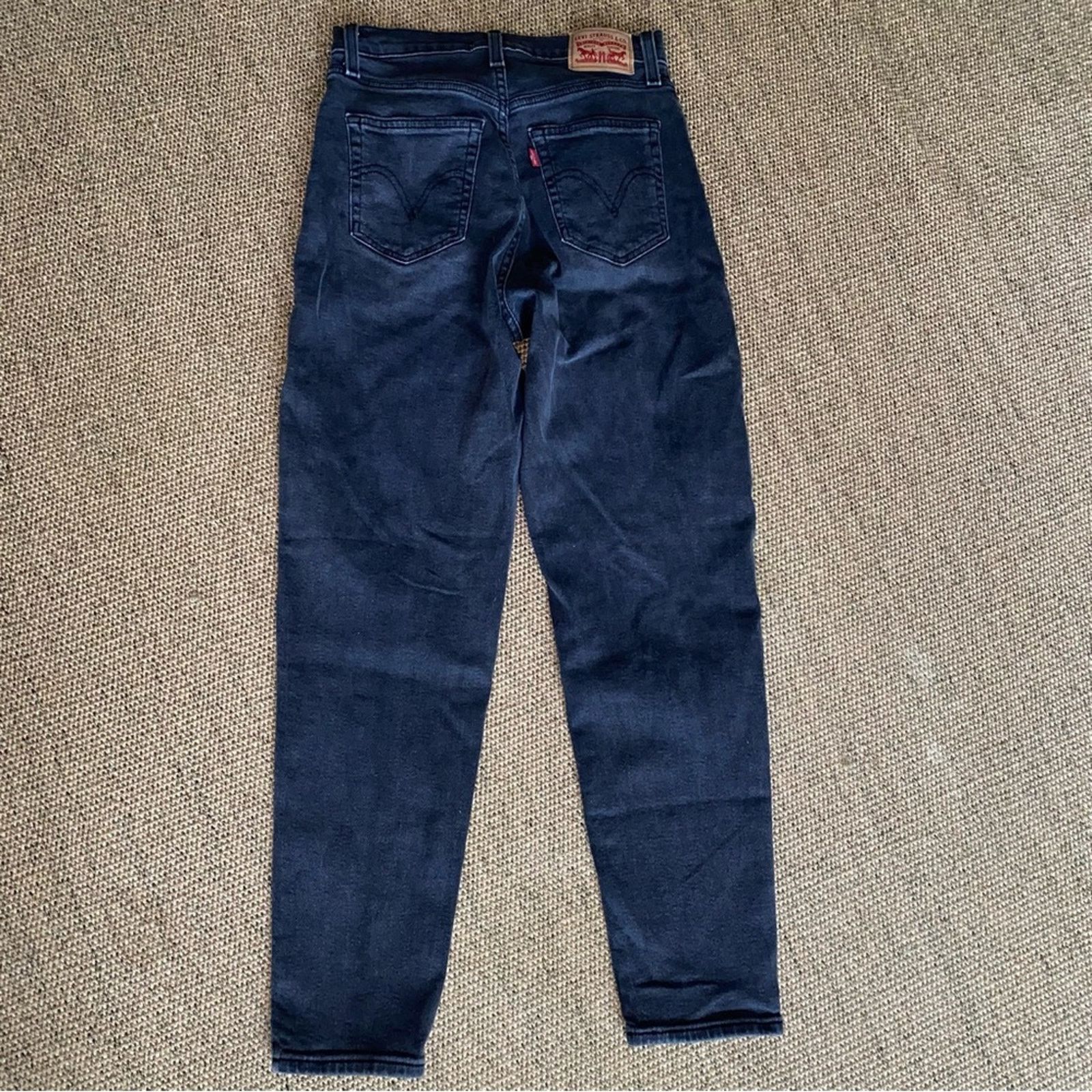 Levi's Levis Black High Rise Mom Jean waist 27 L 29 Size 27" / US 4 / IT 40 - 11 Thumbnail